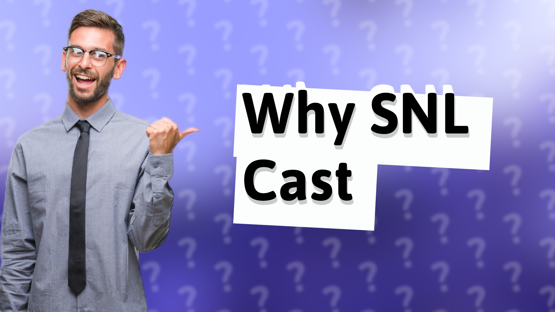 Why SNL Cast