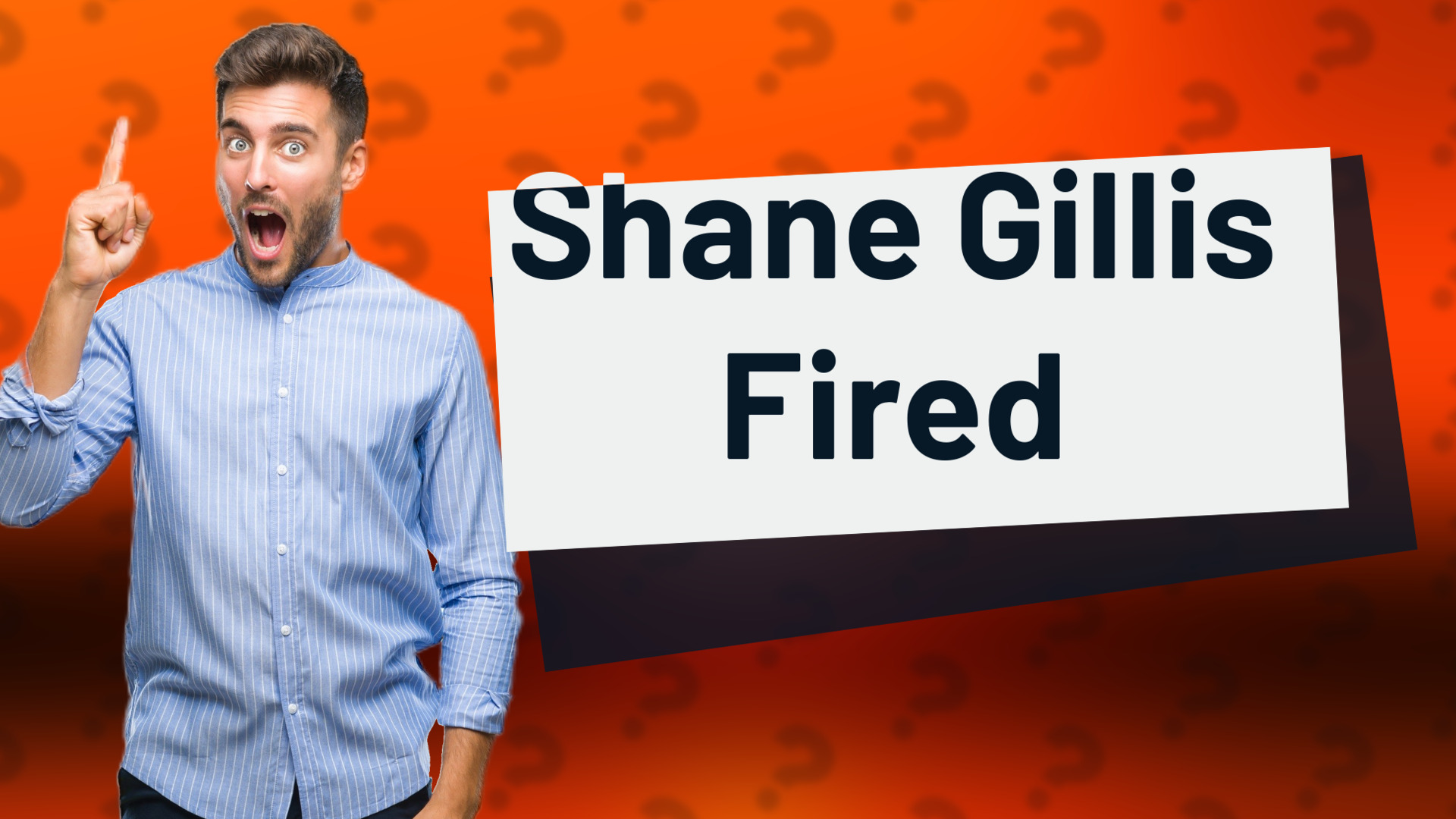 Shane Gillis Fired