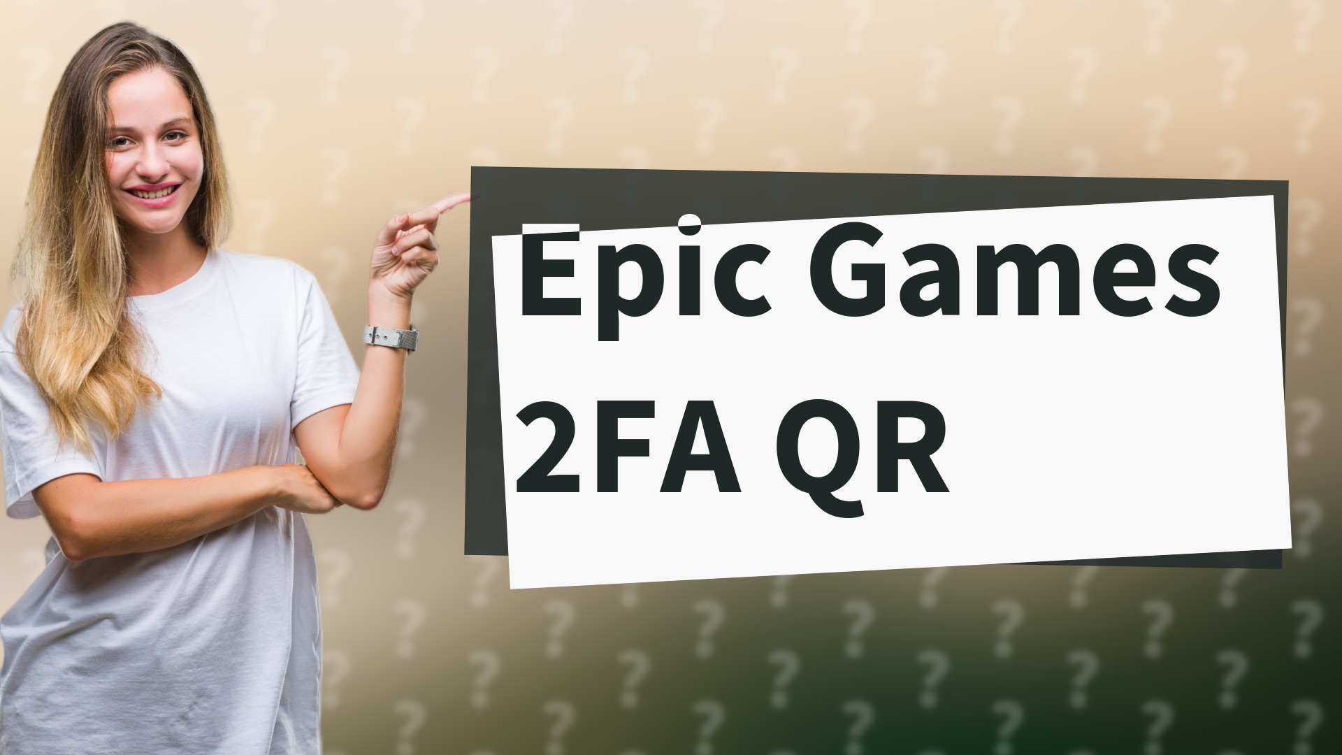 Epic Games 2FA QR