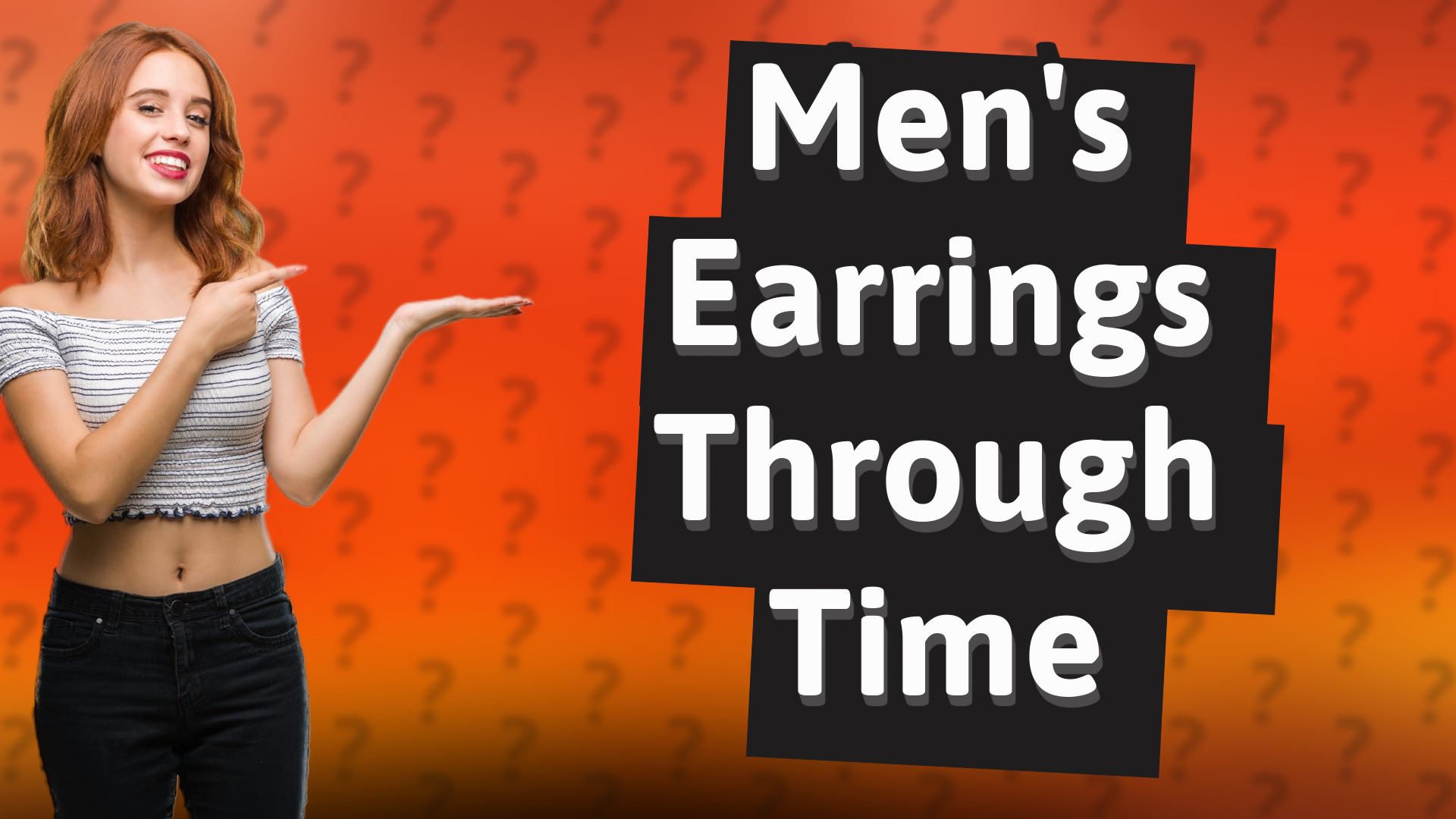 Men's Earrings Through Time
