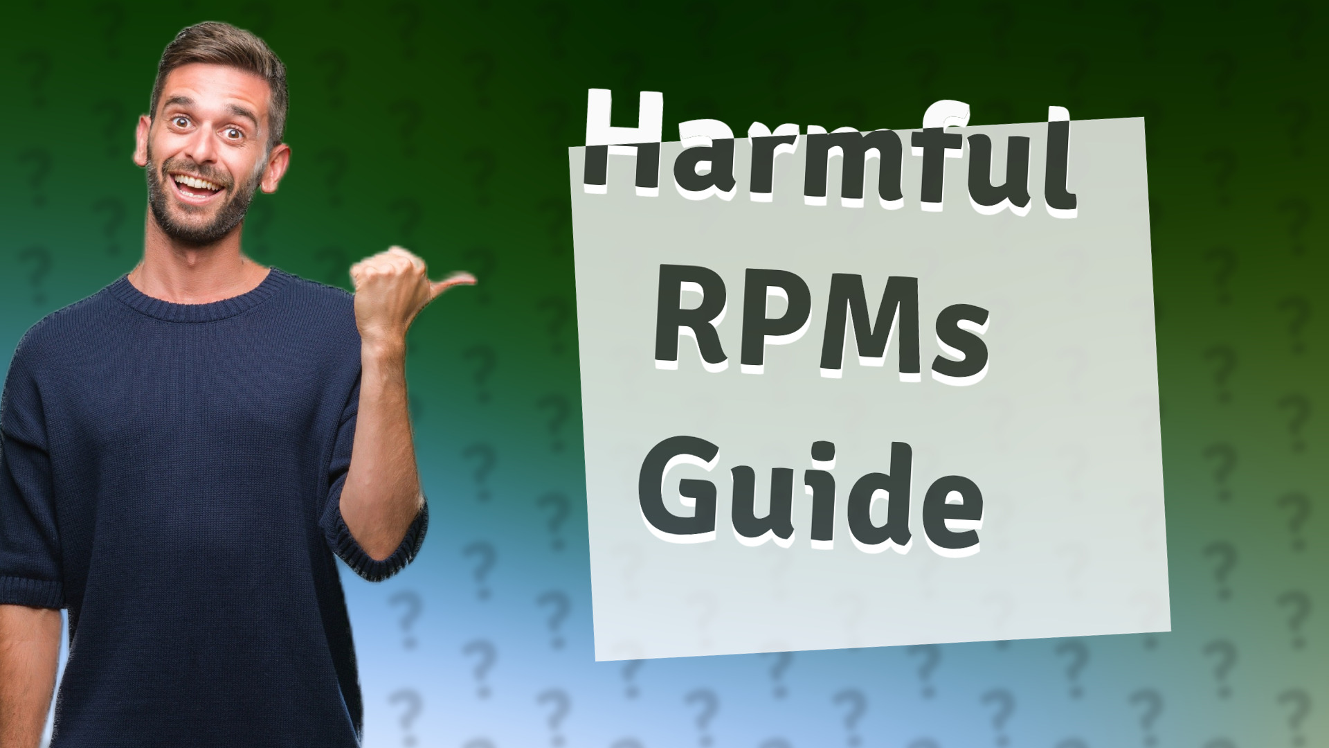 Harmful RPMs Guide