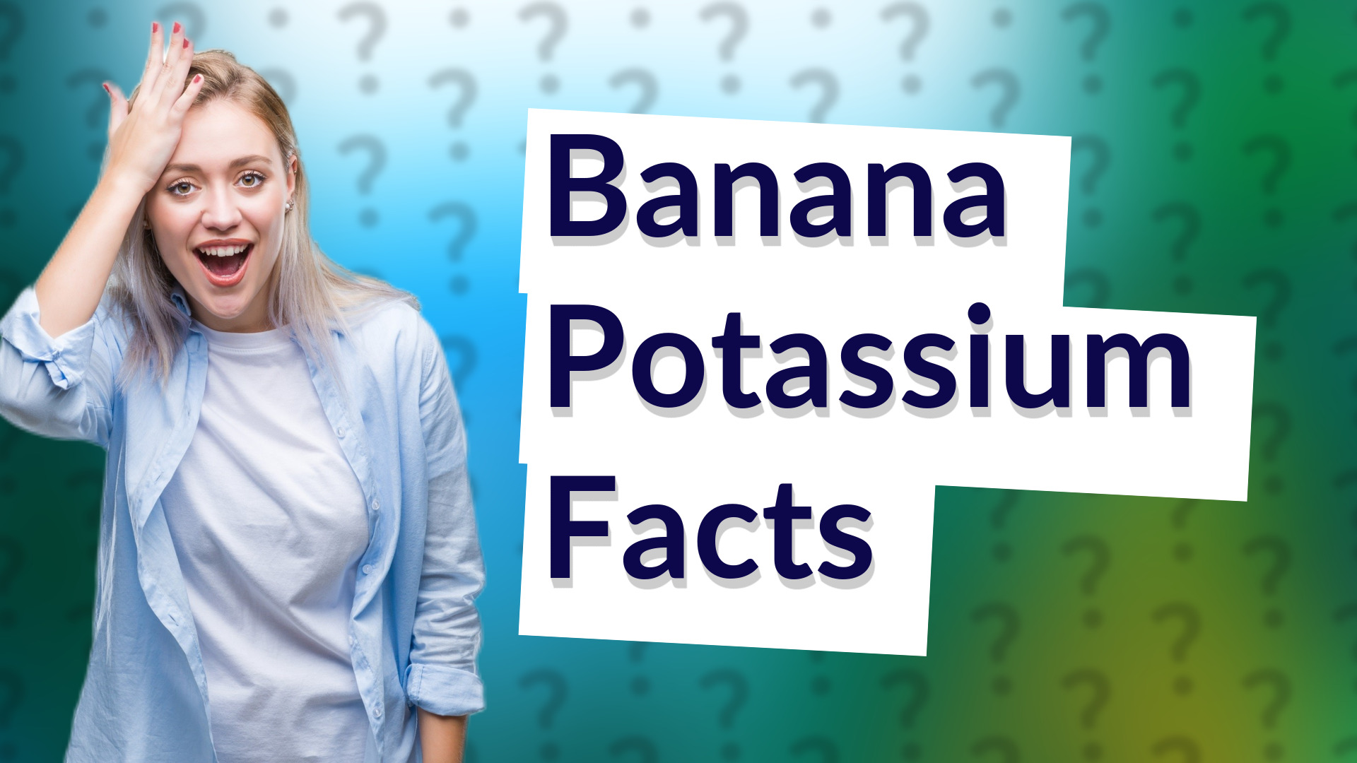 Banana Potassium Facts