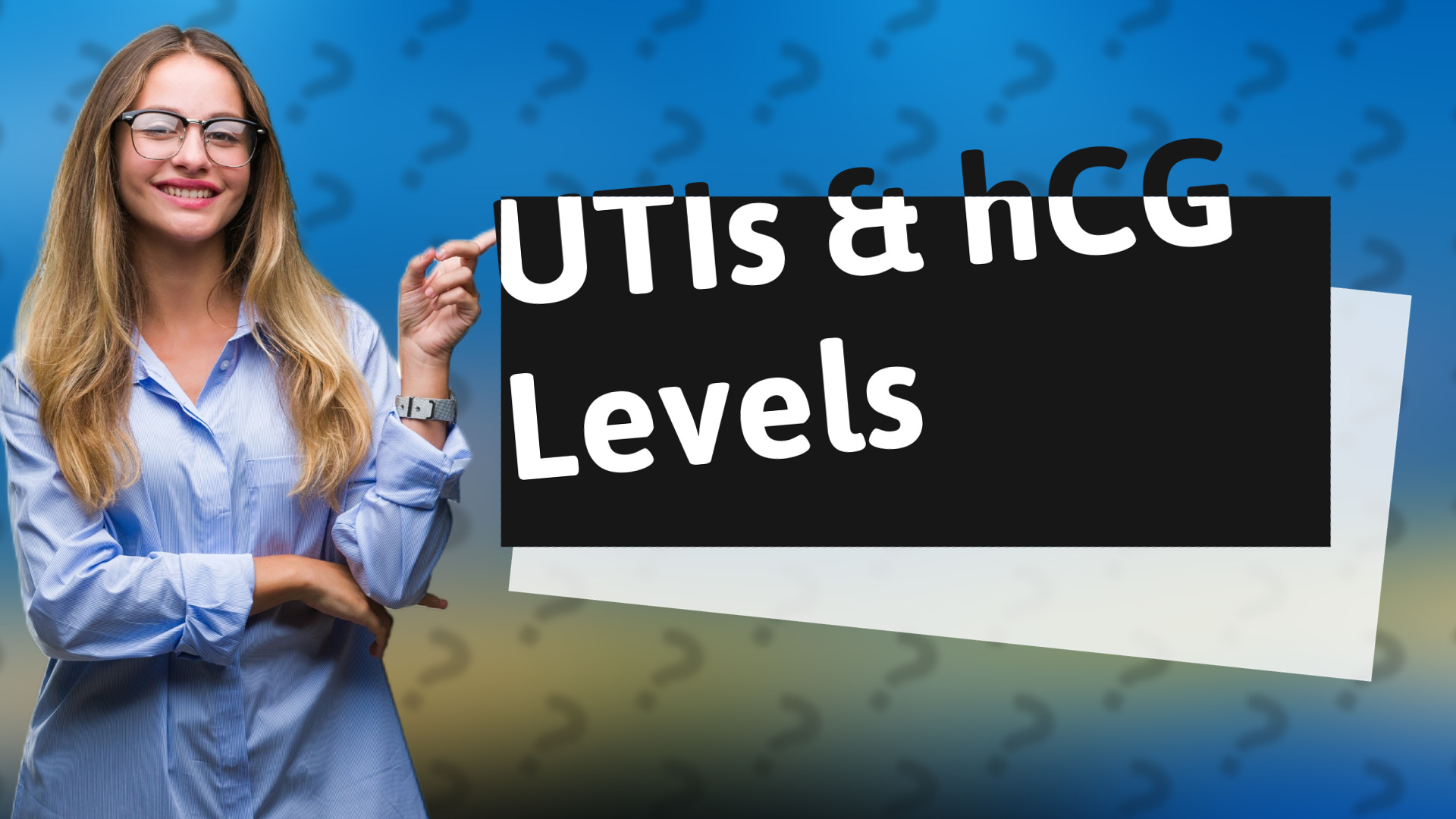 UTIs & hCG Levels