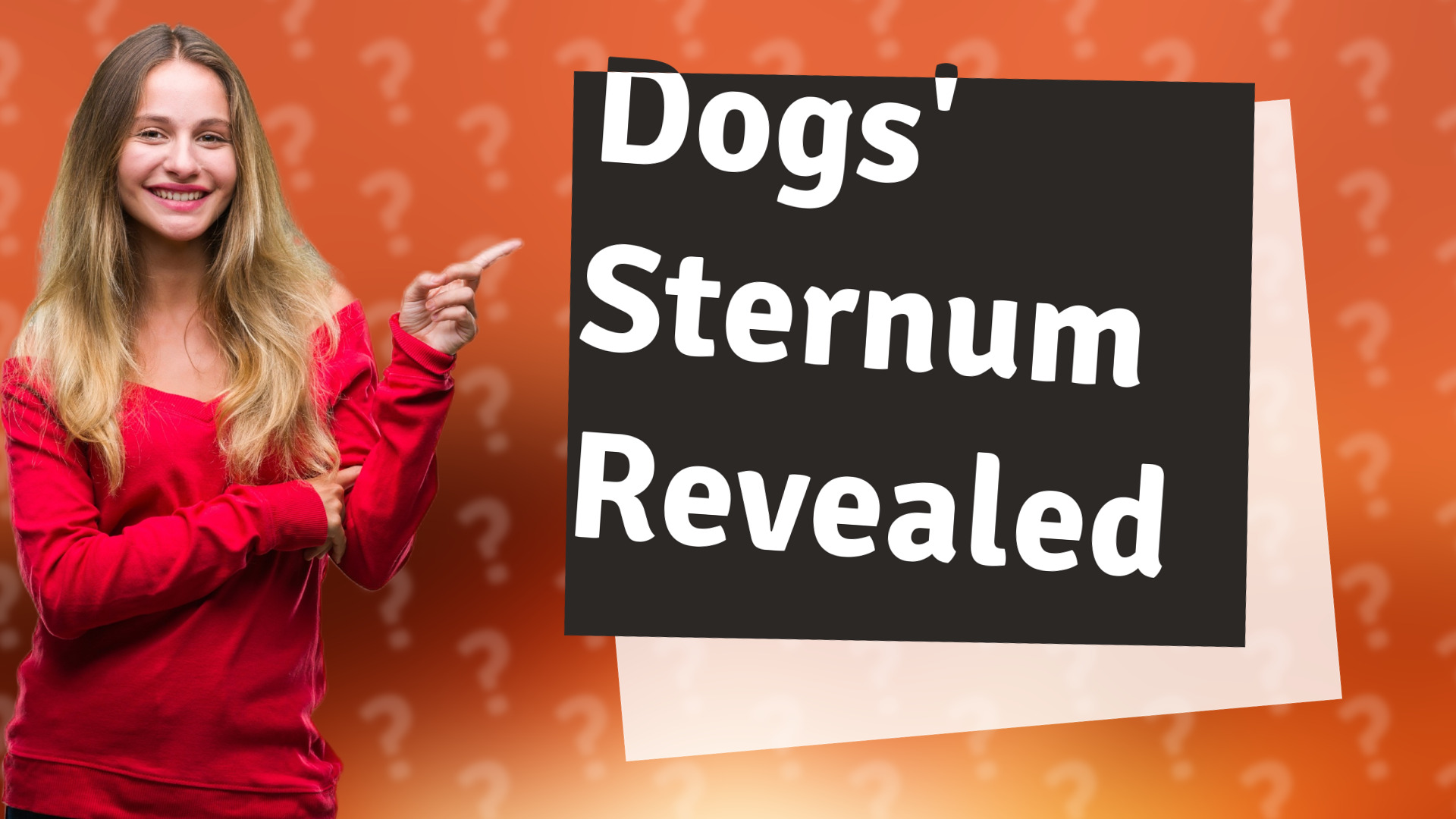 Dogs' Sternum Revealed