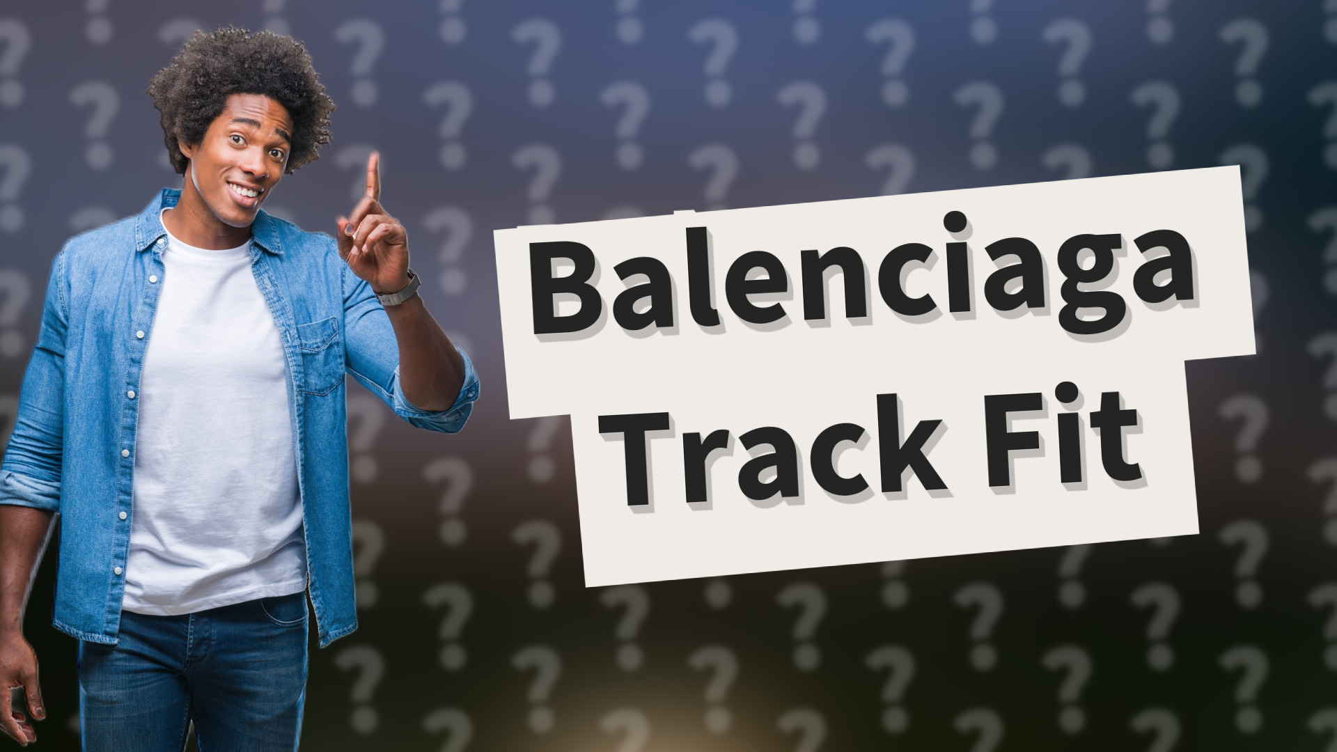 Balenciaga Track Fit