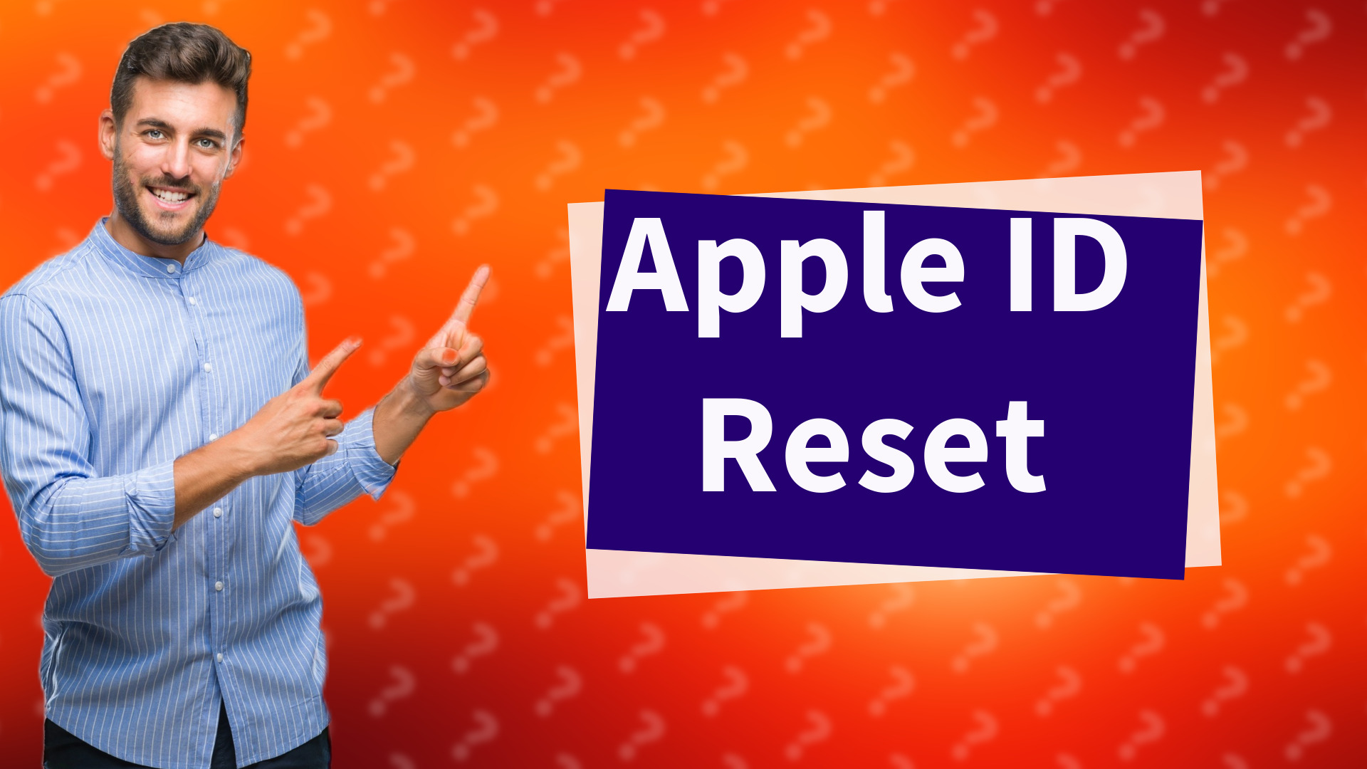 Apple ID Reset