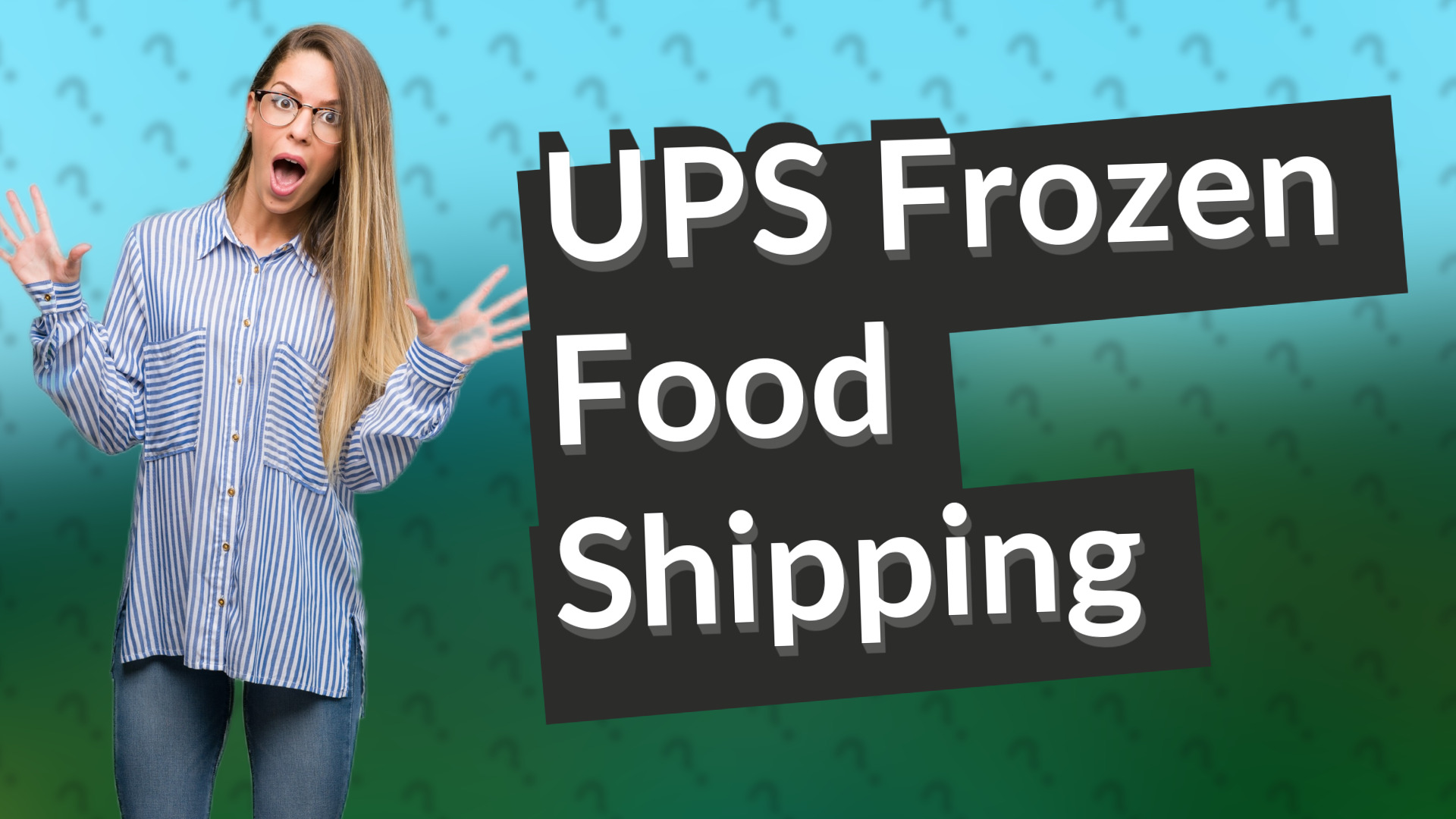 UPS Frozen Food Shipping