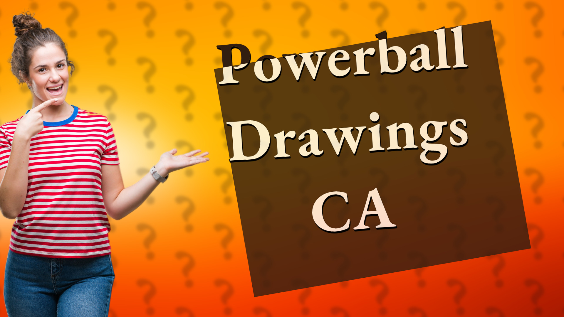 Powerball Drawings CA