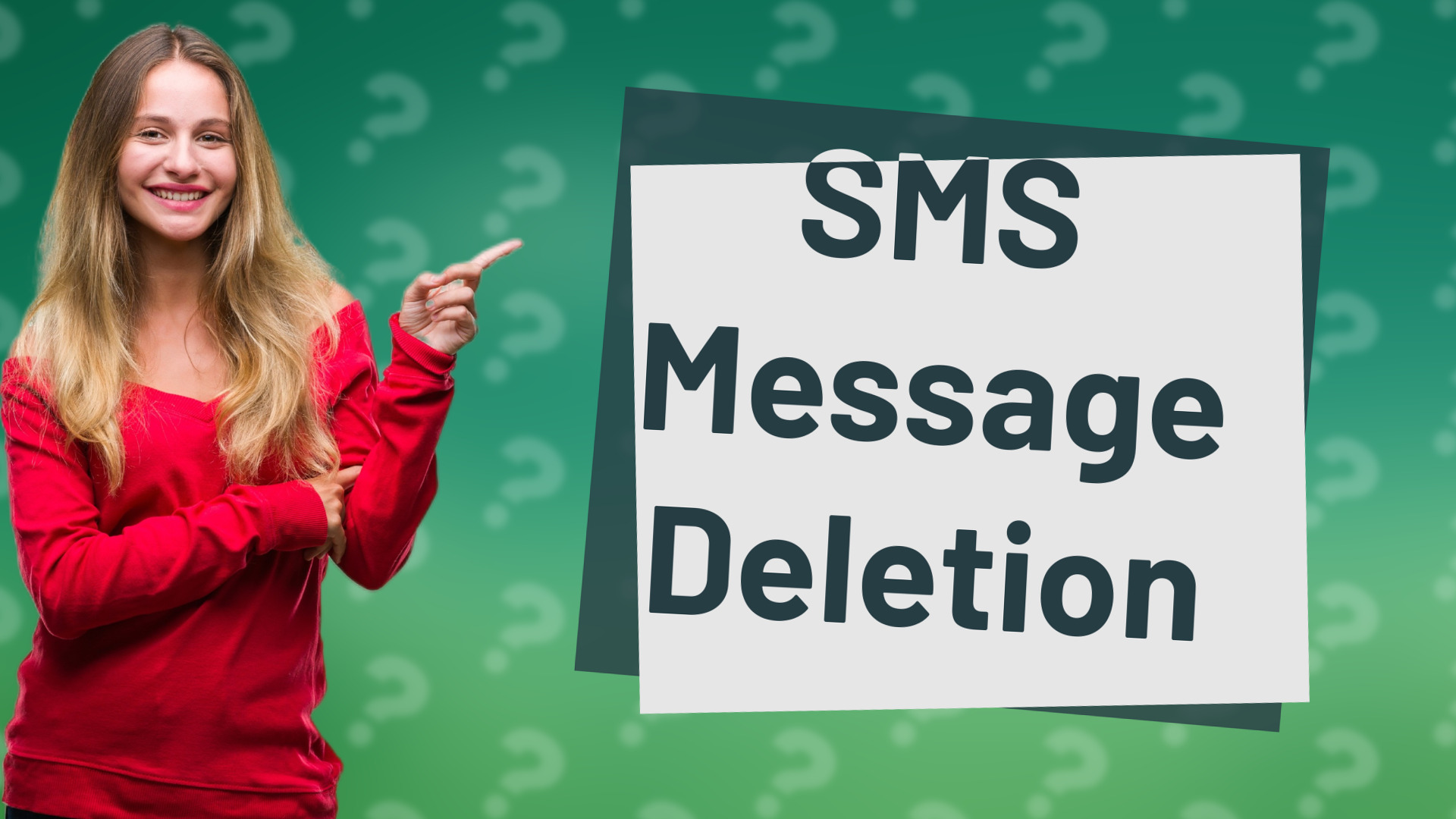 SMS Message Deletion