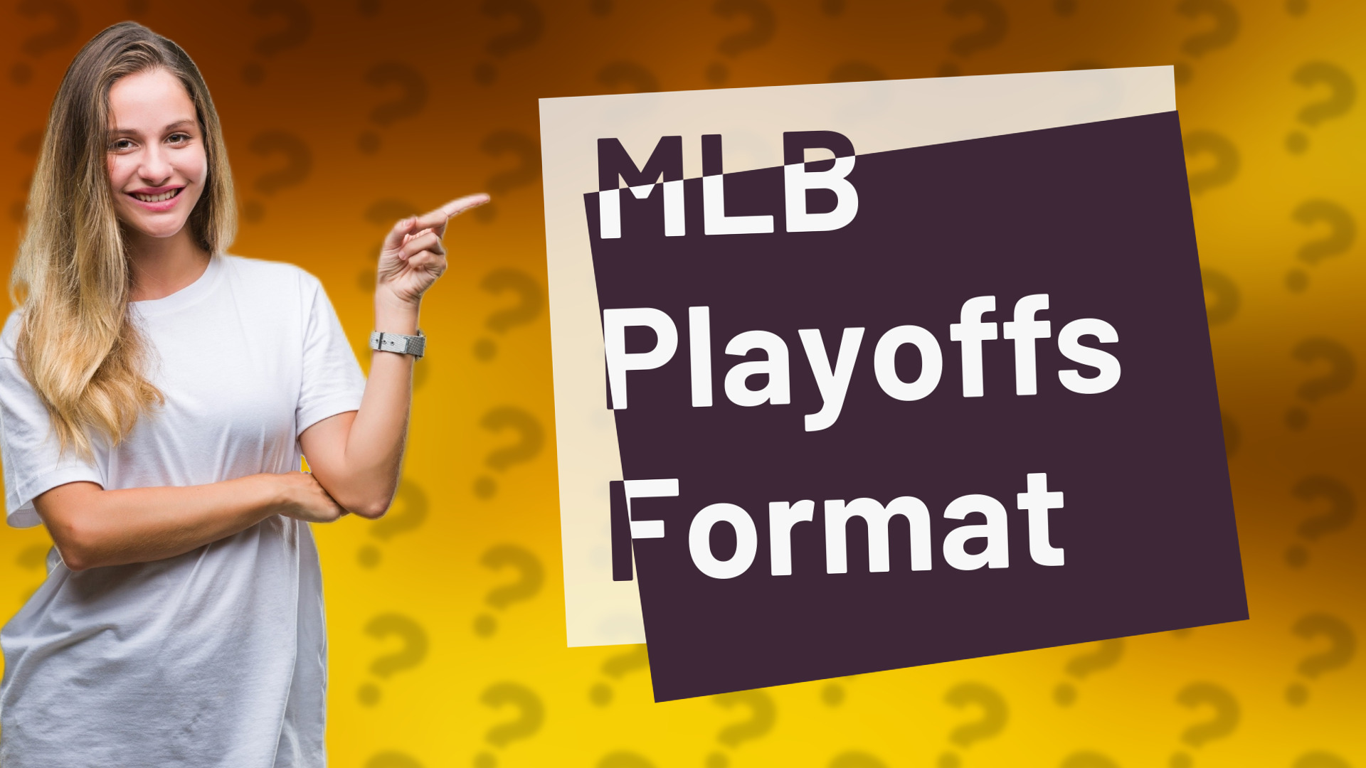 MLB Playoffs Format