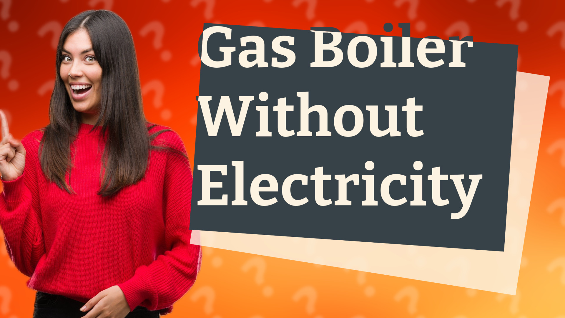 Gas Boiler Without Electricity