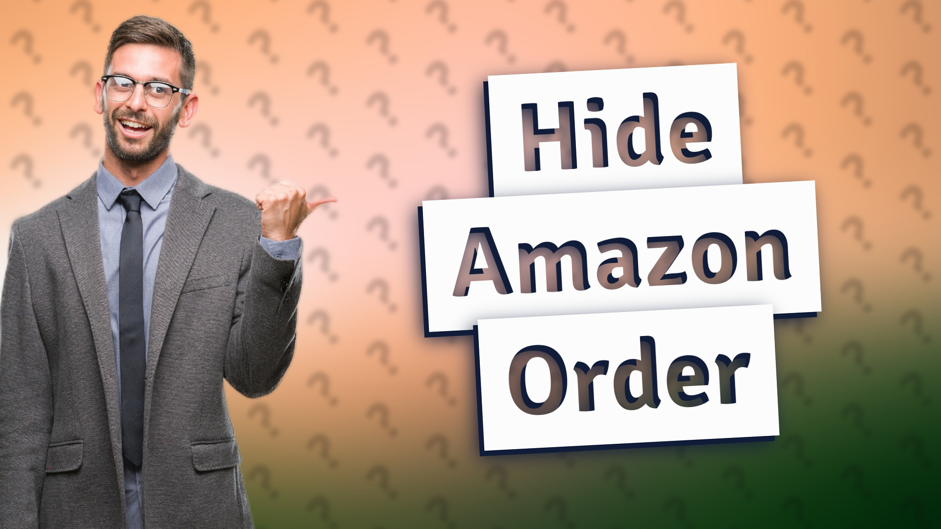 Hide Amazon Order