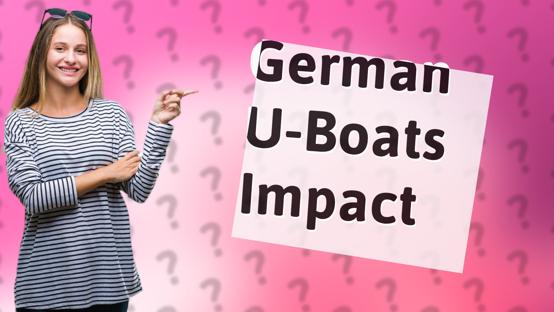 German U-Boats Impact