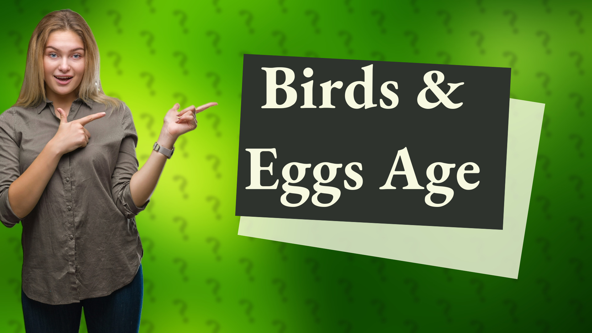 Birds & Eggs Age