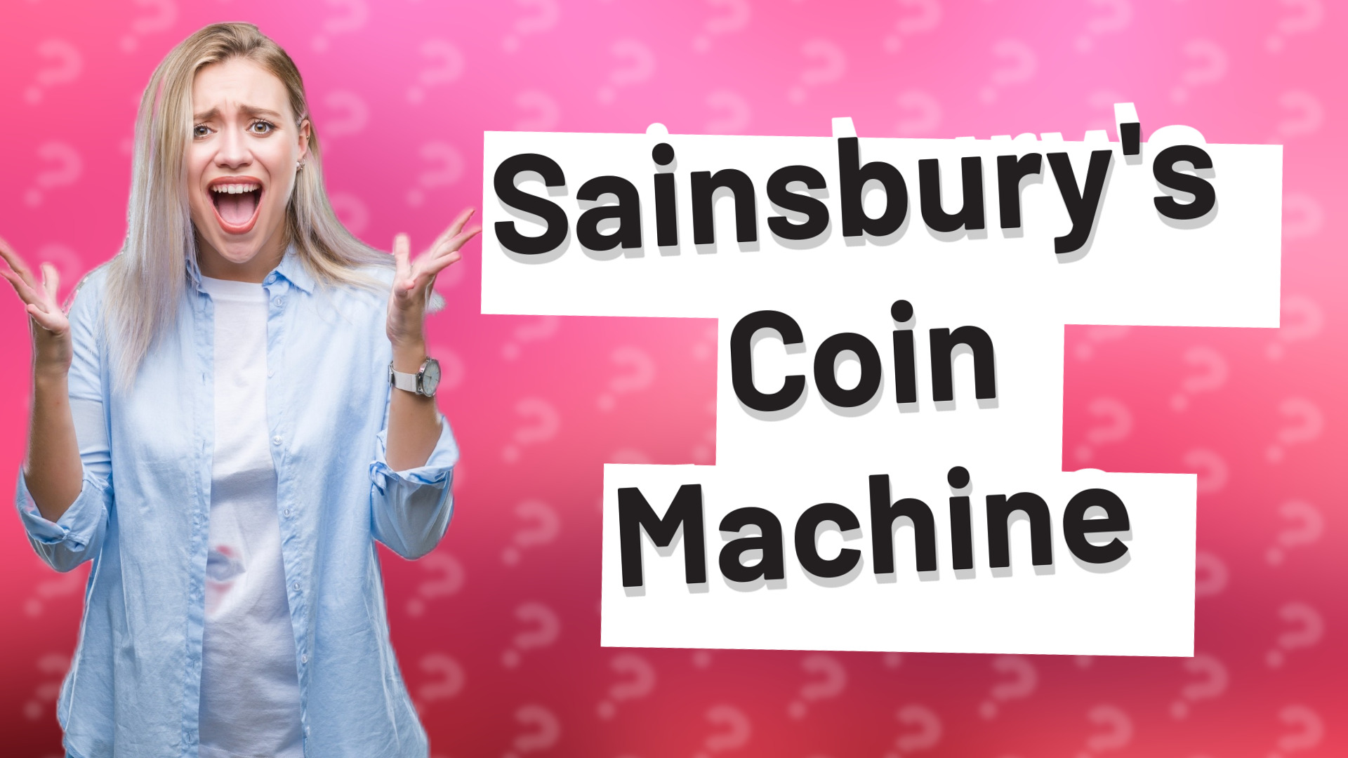 Sainsbury's Coin Machine