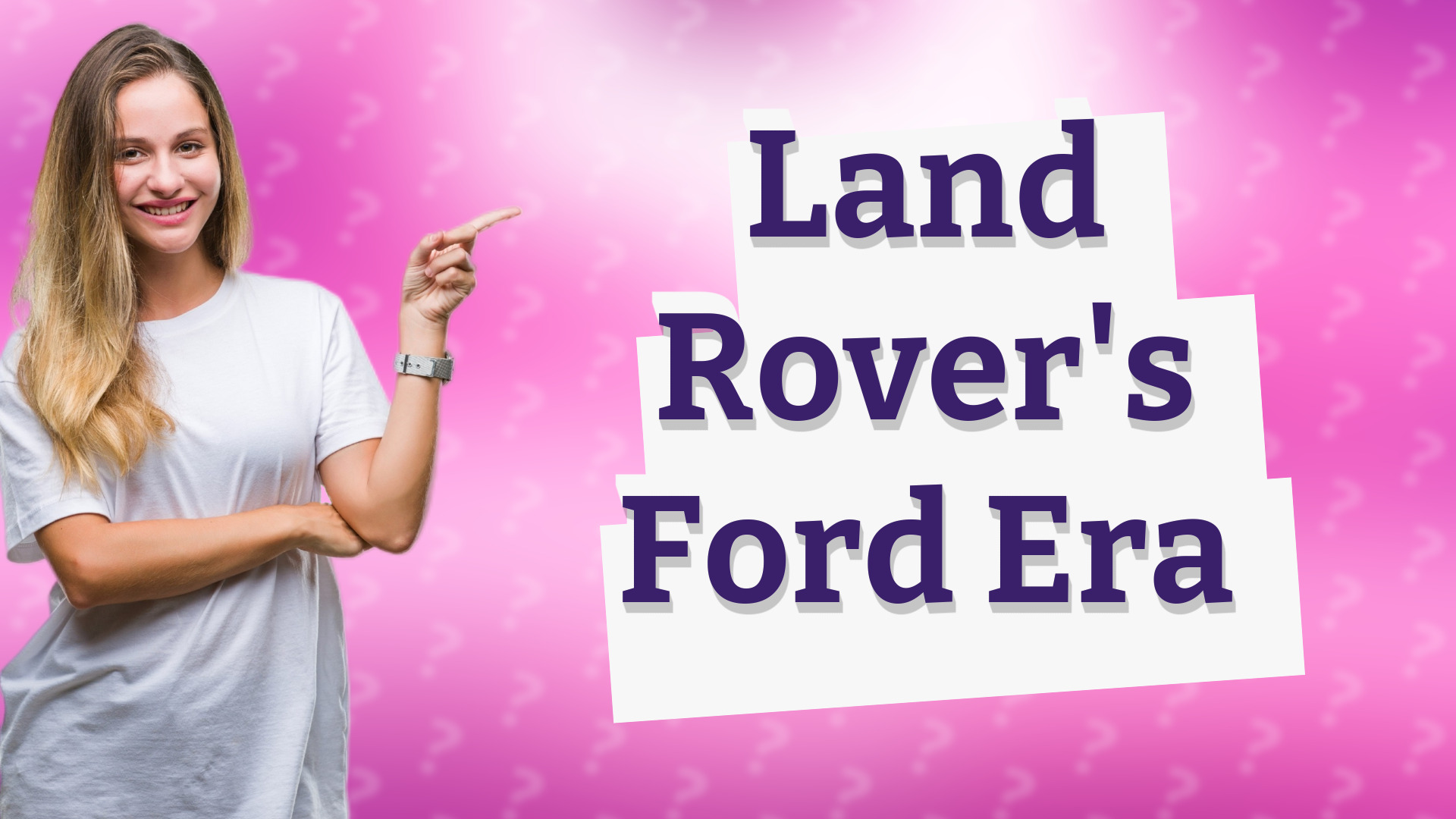 Land Rover's Ford Era