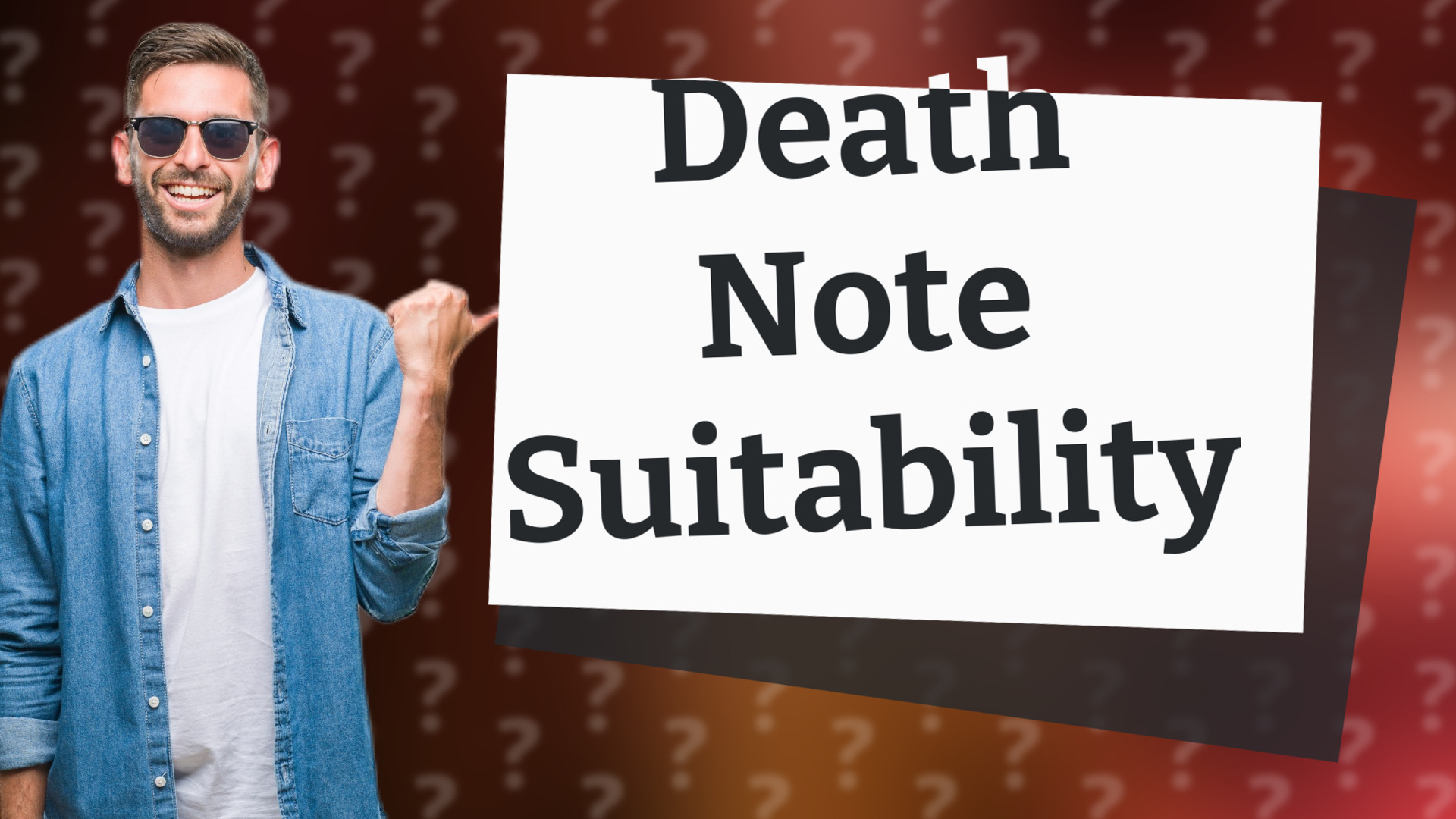 Death Note Suitability