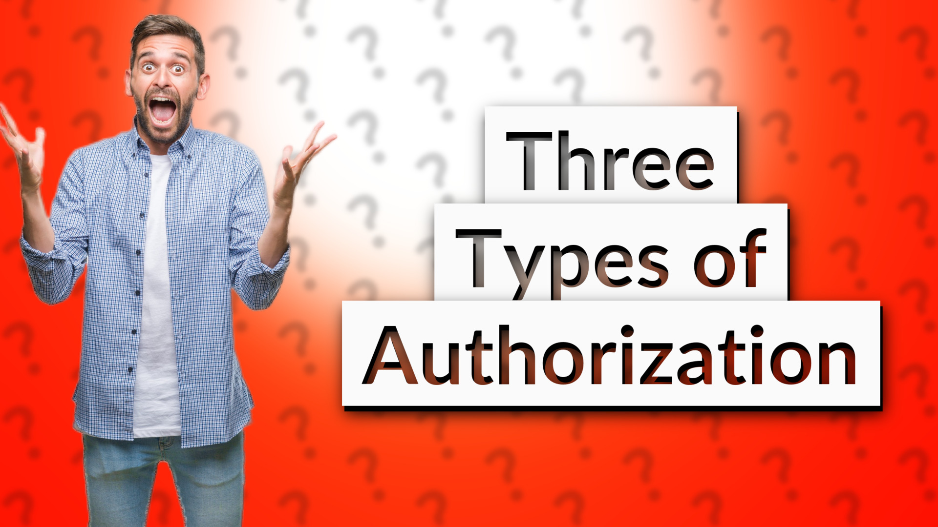 Three Types of Authorization