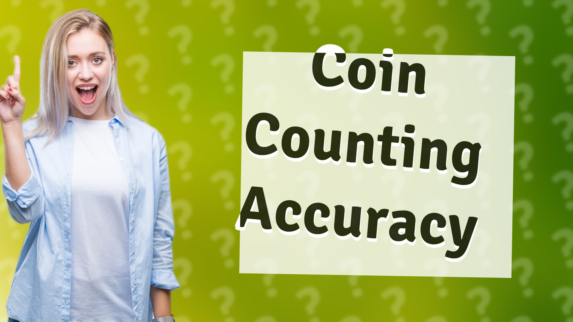 Coin Counting Accuracy