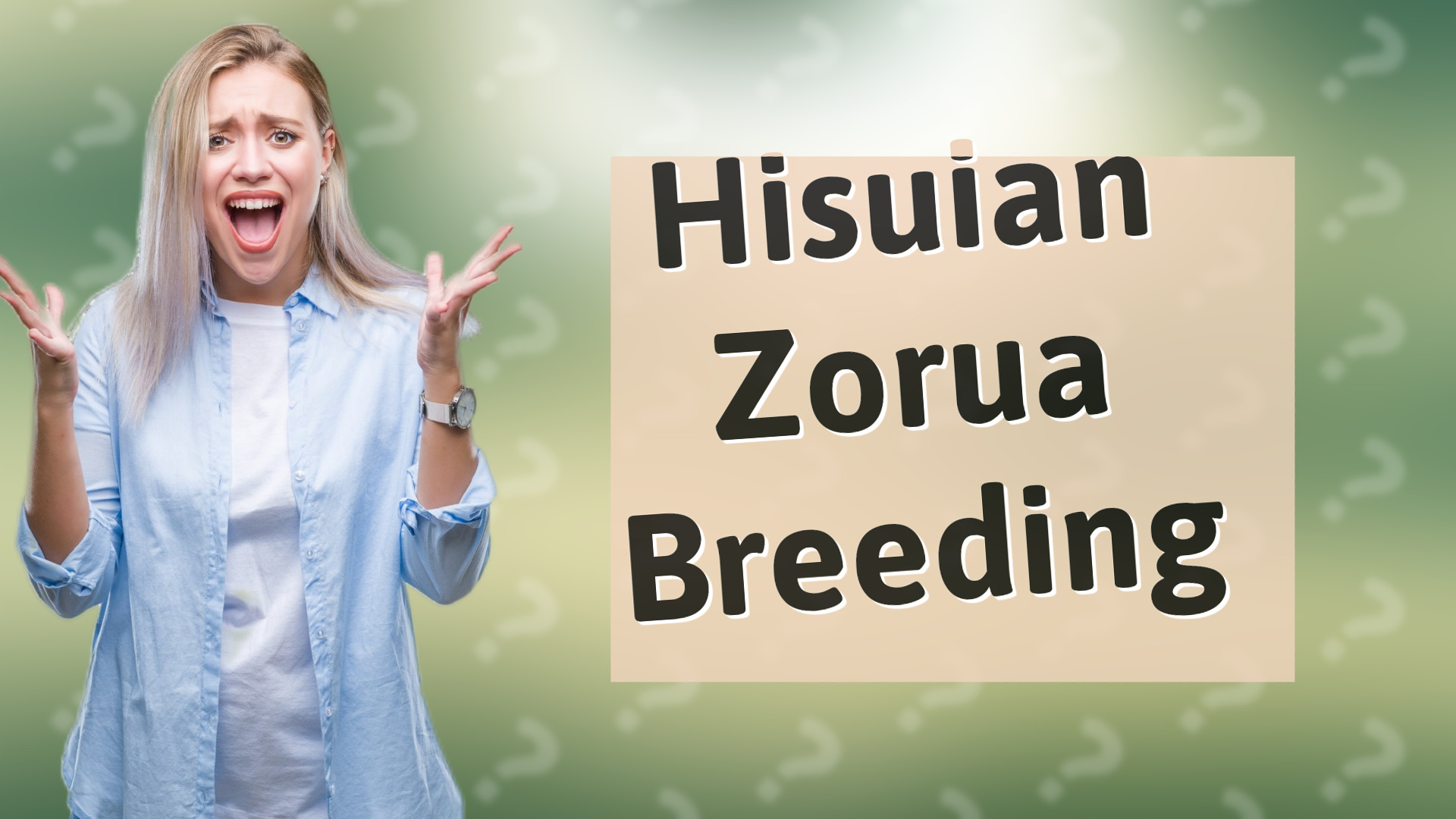 Hisuian Zorua Breeding