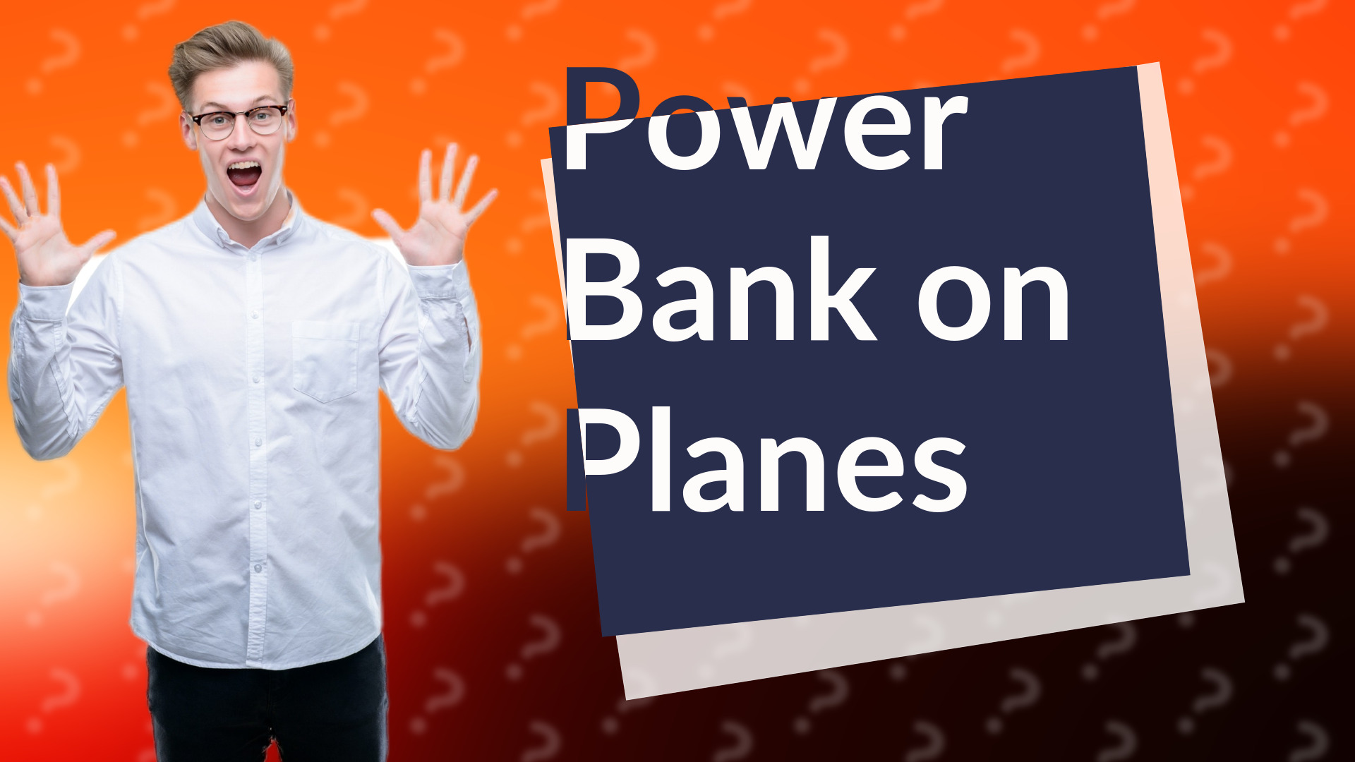 Power Bank on Planes