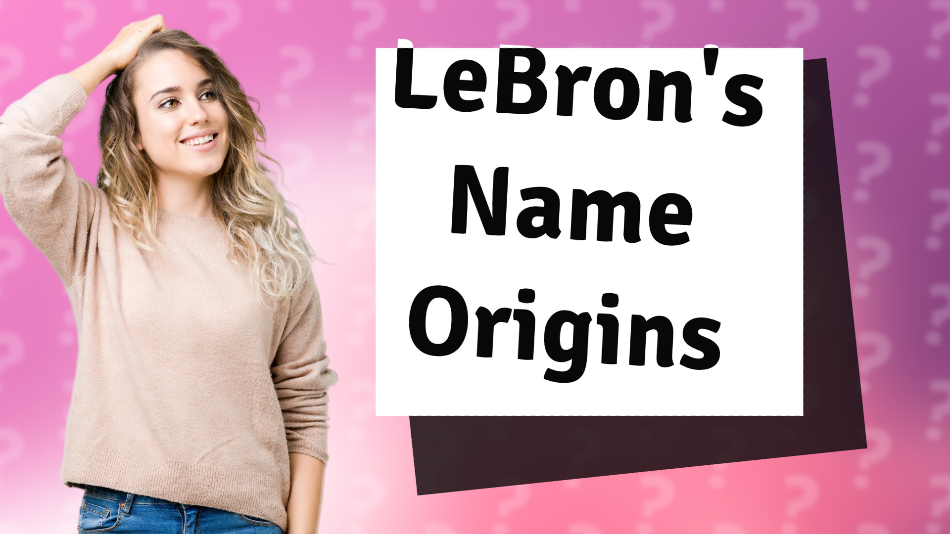 LeBron's Name Origins