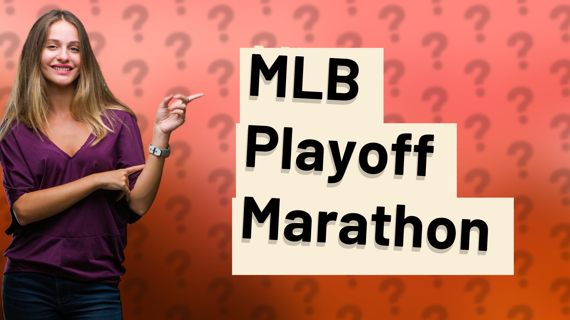 MLB Playoff Marathon