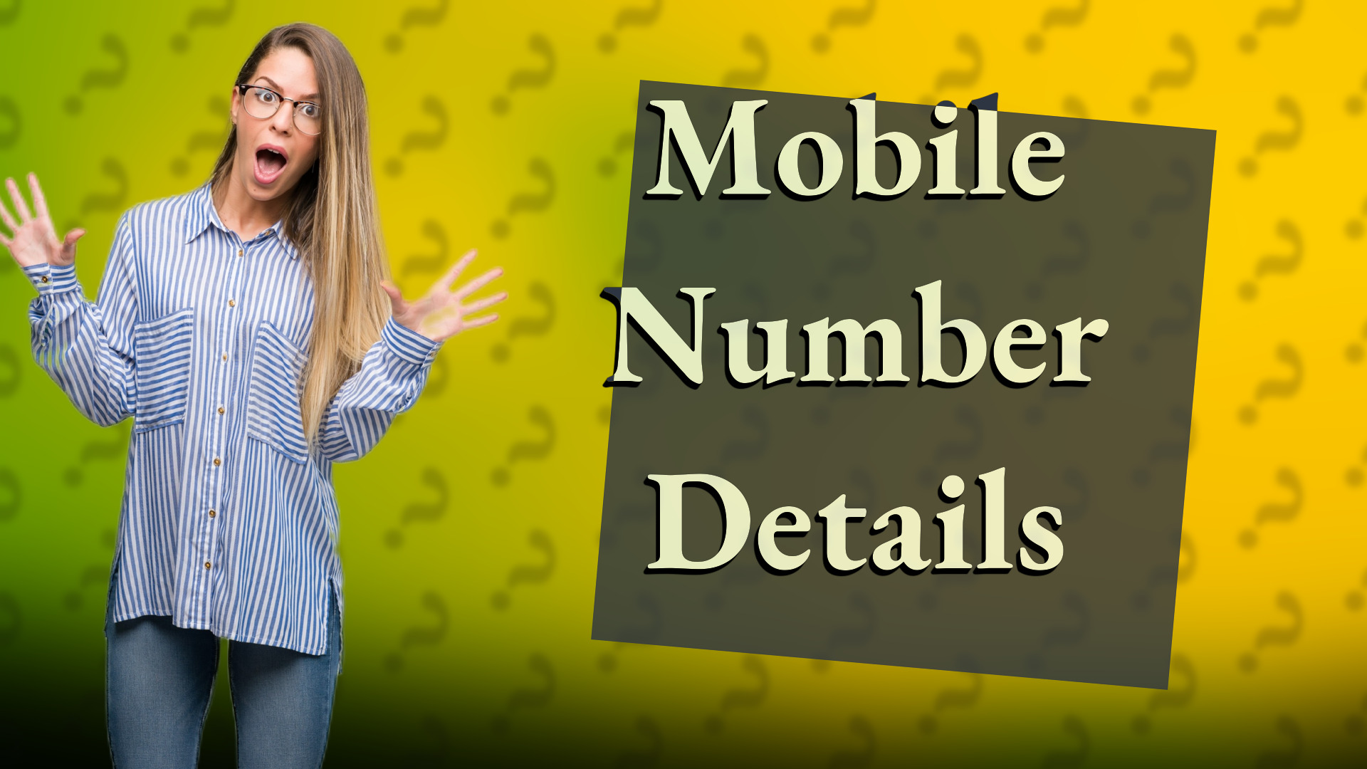 Mobile Number Details
