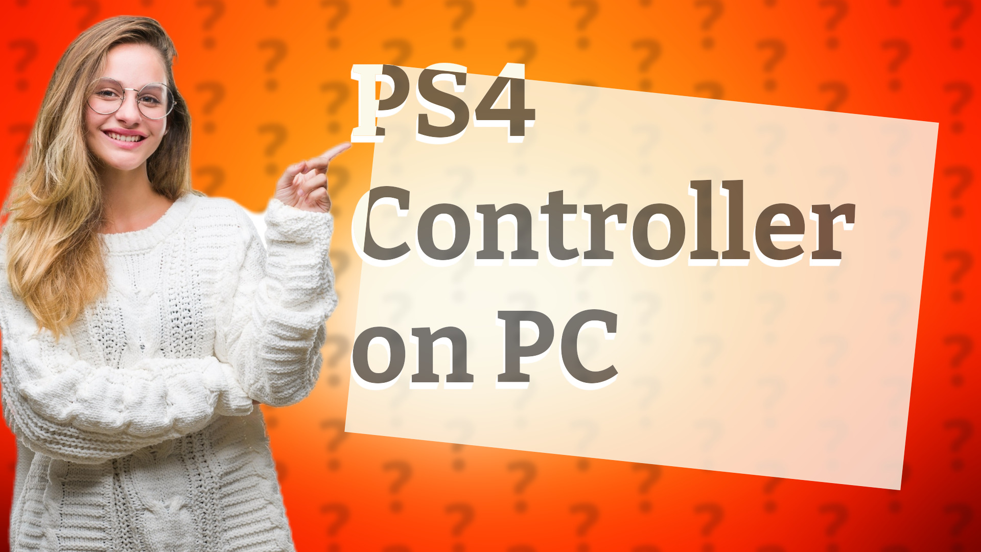 PS4 Controller on PC