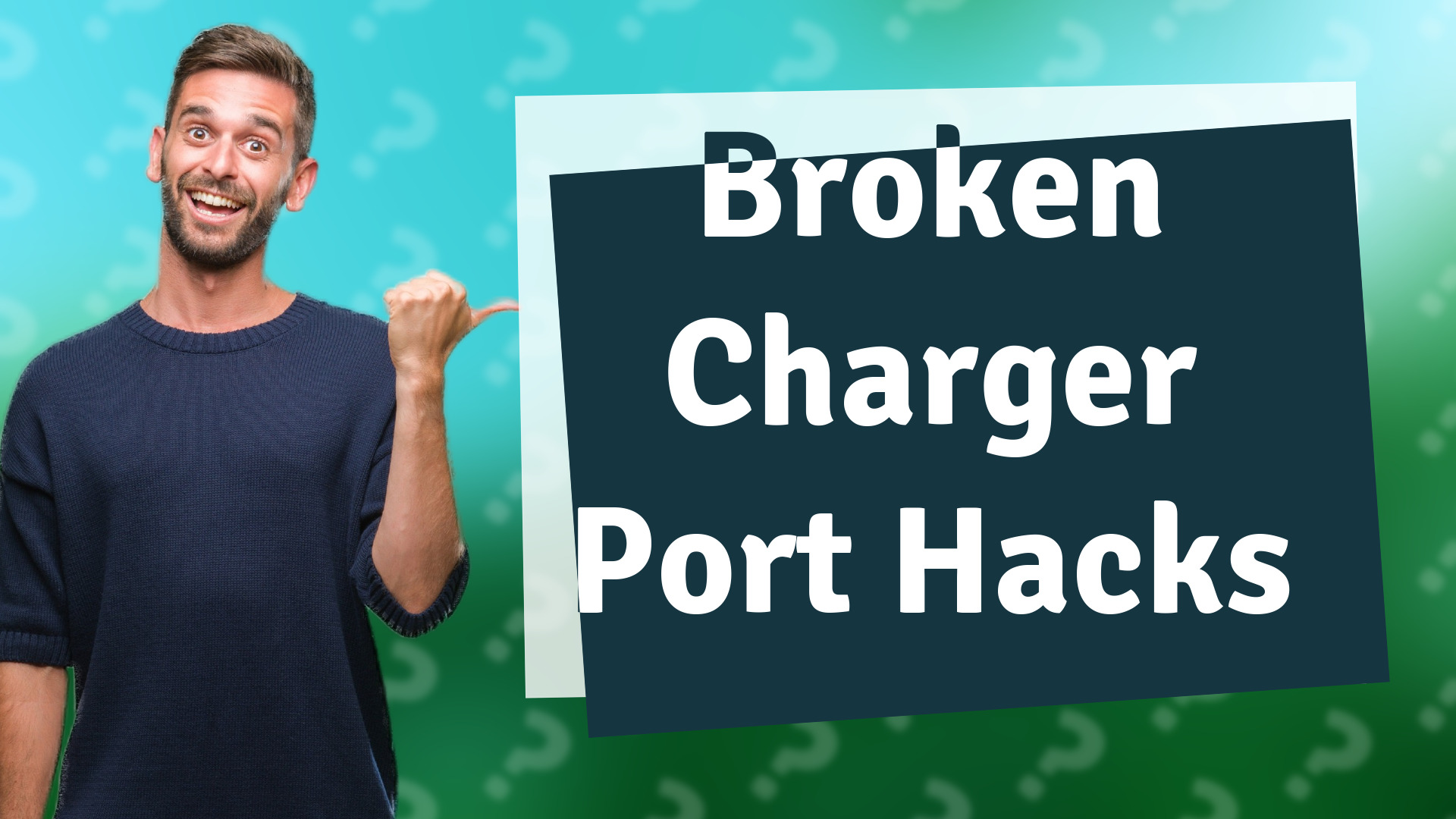 Broken Charger Port Hacks