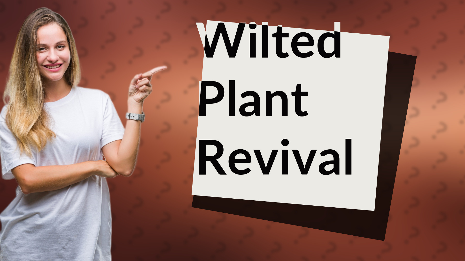 Wilted Plant Revival