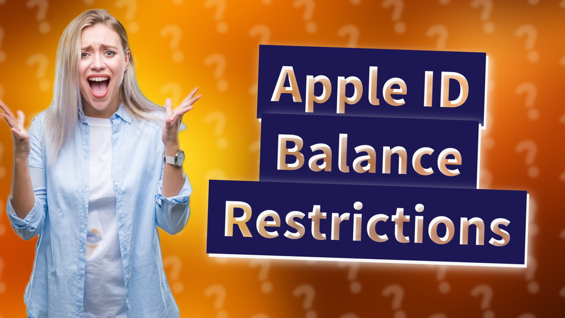 Apple ID Balance Restrictions
