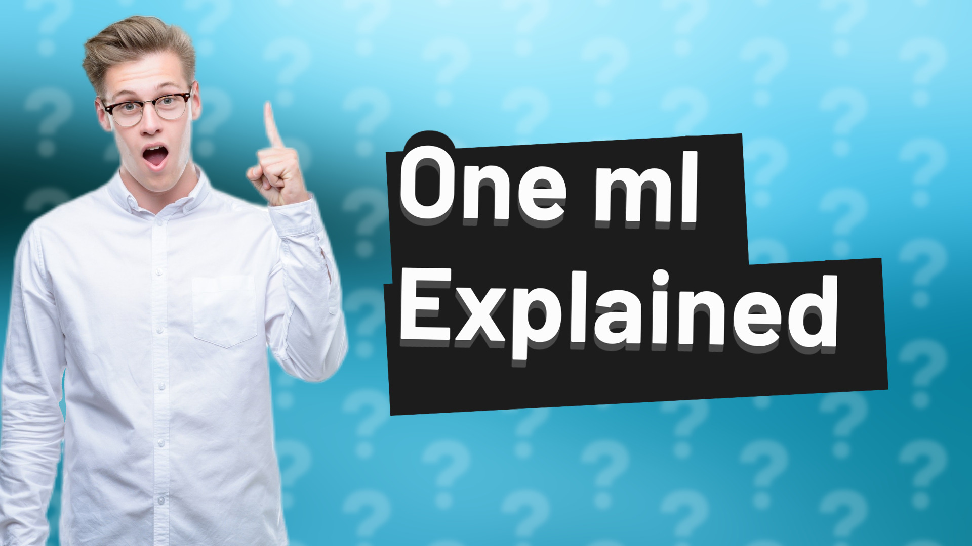 One ml Explained