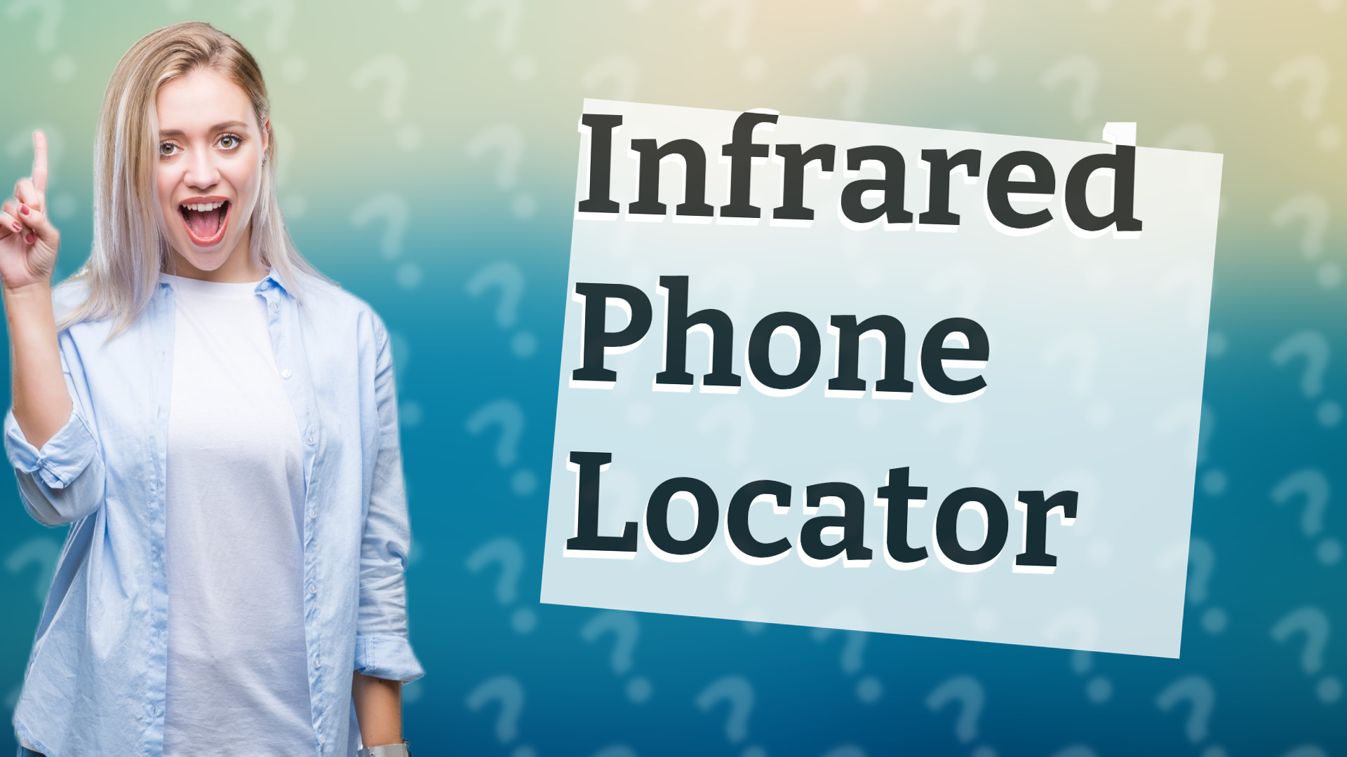 Infrared Phone Locator