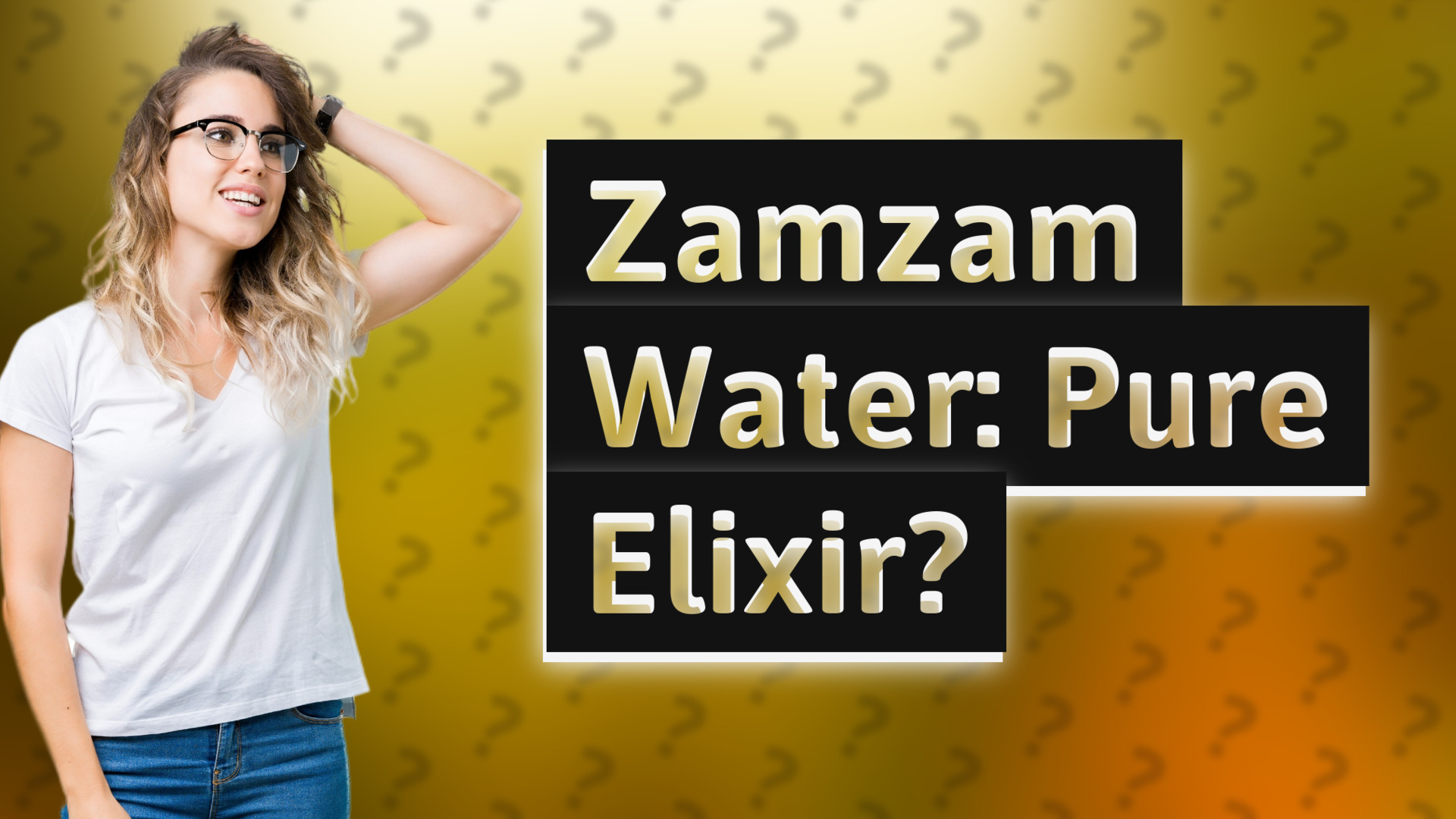 Zamzam Water: Pure Elixir?