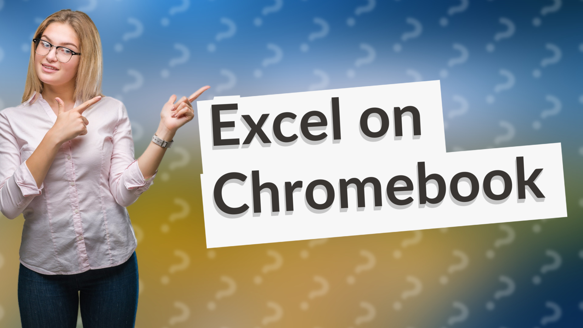 Excel on Chromebook