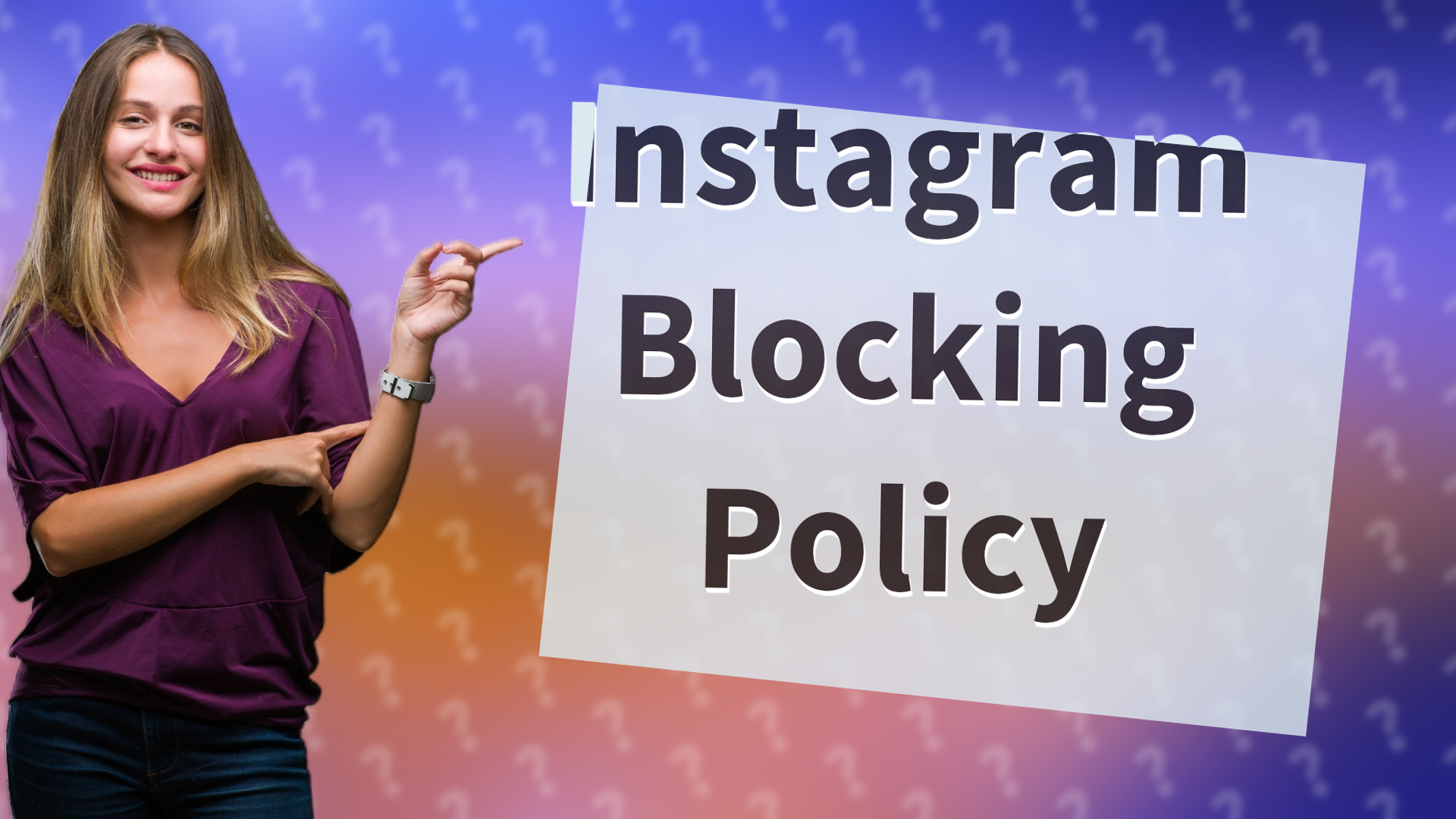 Instagram Blocking Policy