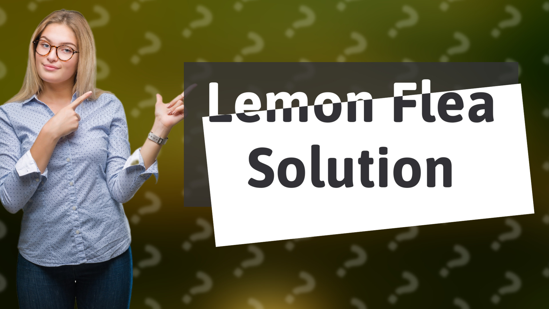 Lemon Flea Solution