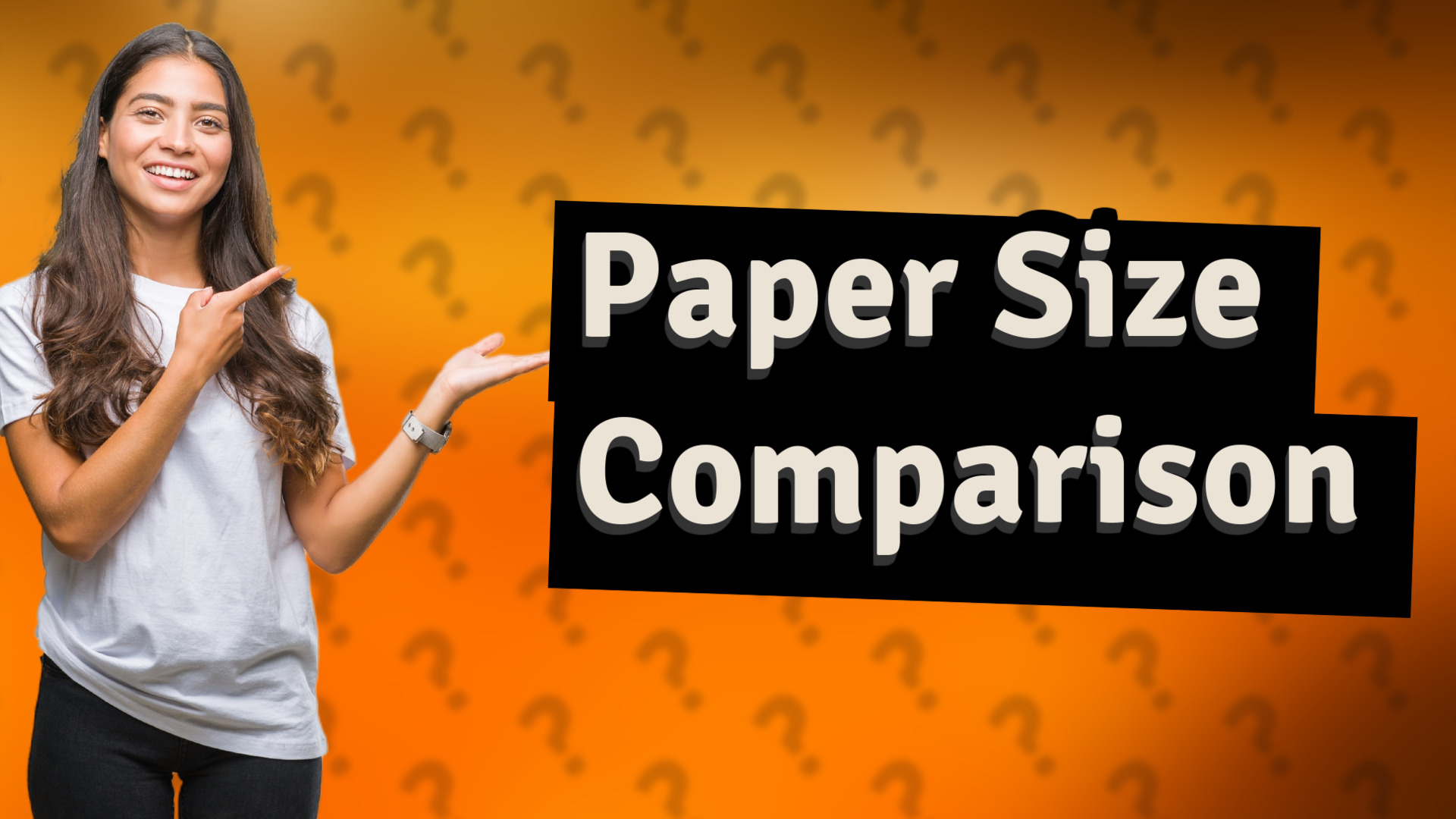 Paper Size Comparison