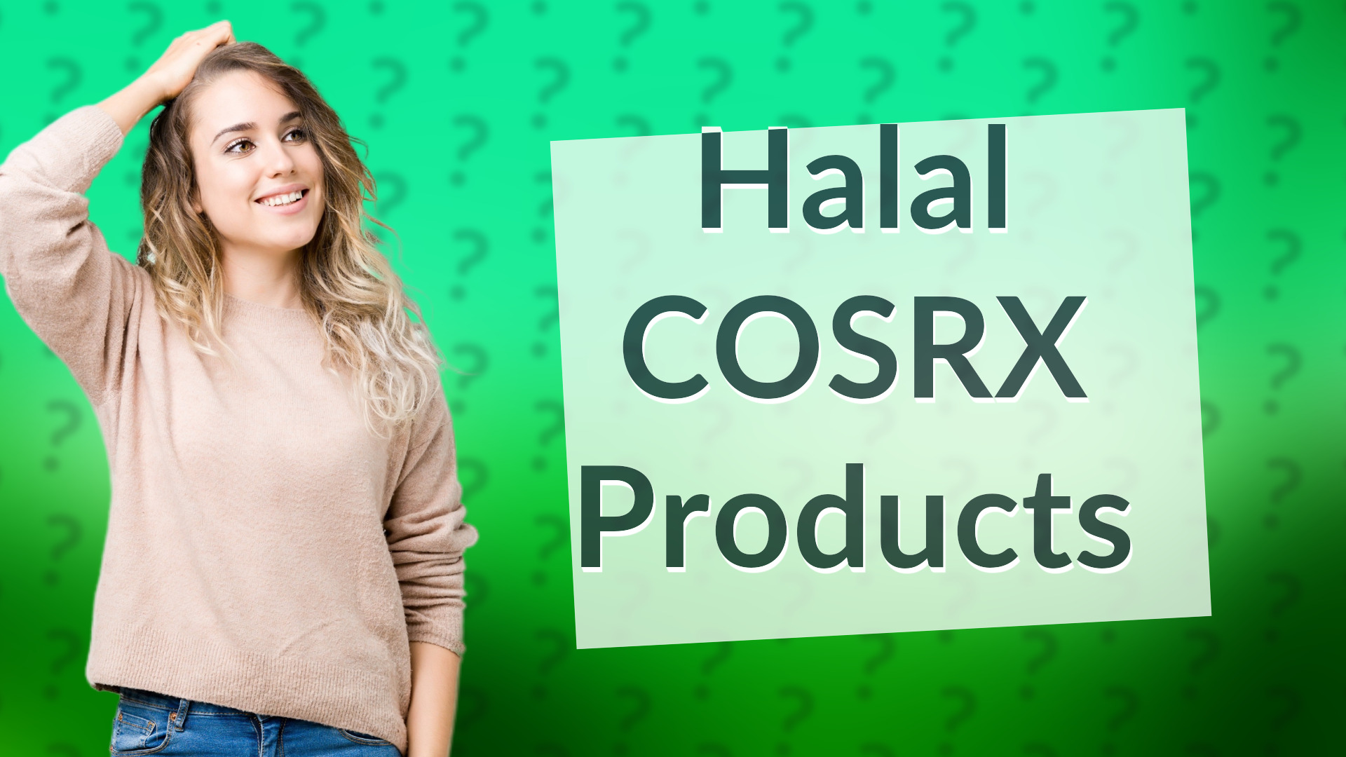 Halal COSRX Products