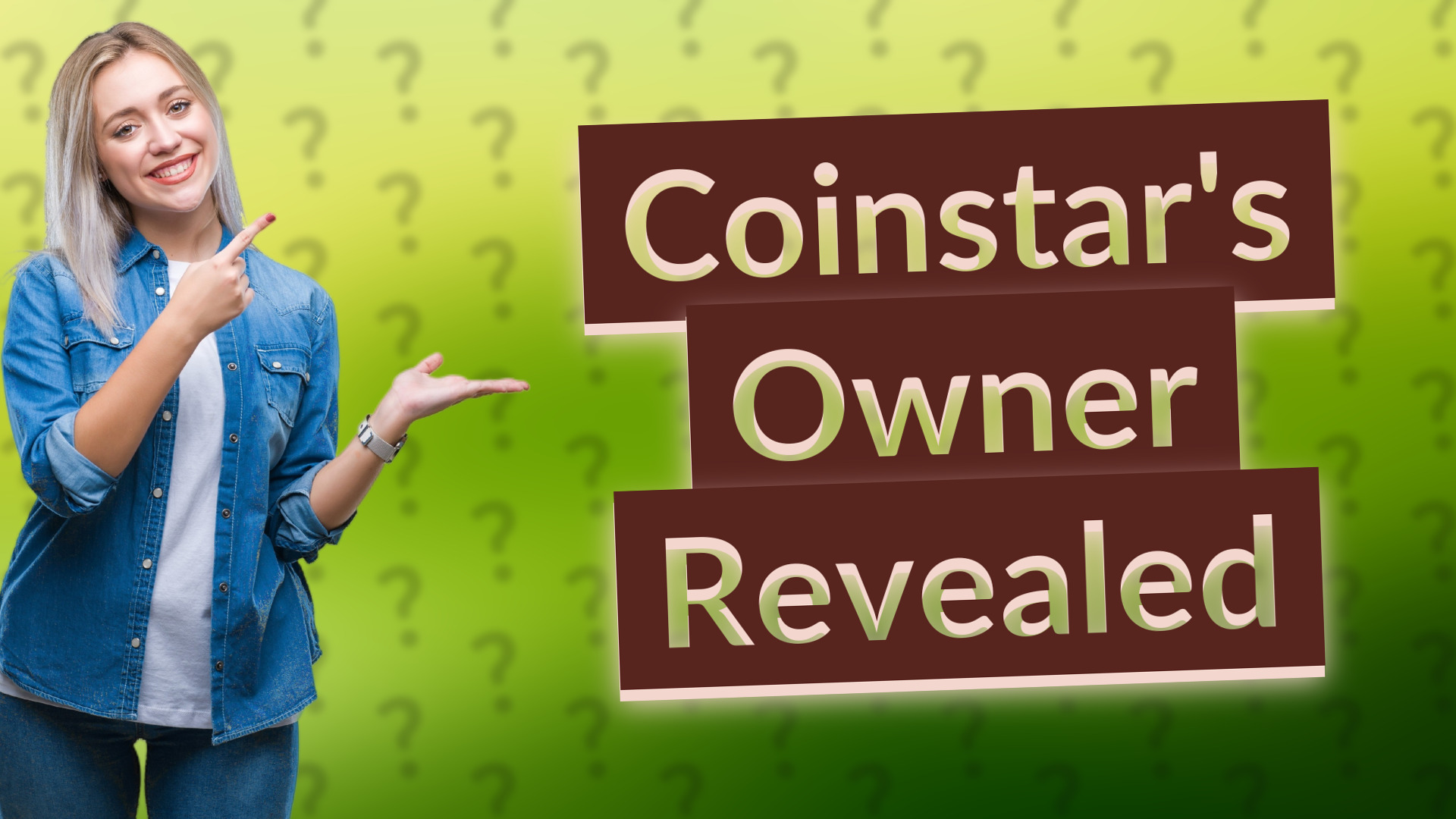 Coinstar's Owner Revealed