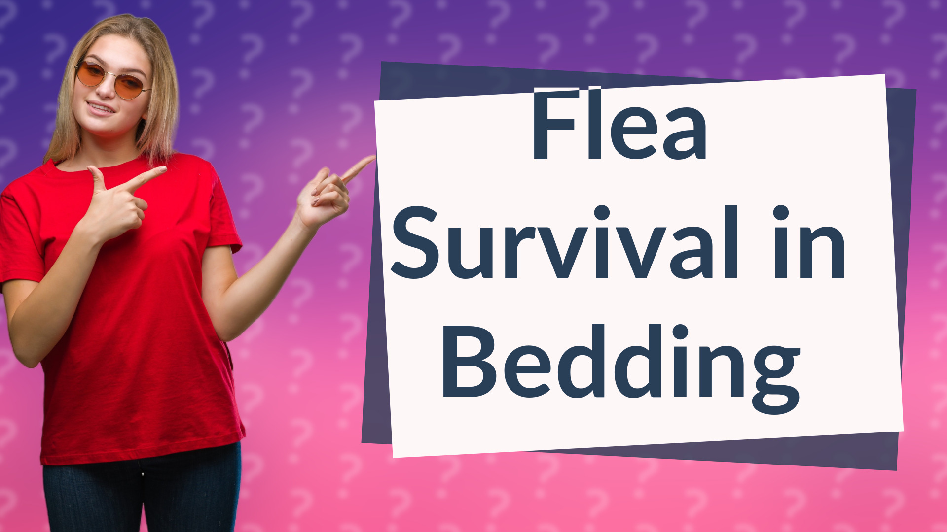 Flea Survival in Bedding
