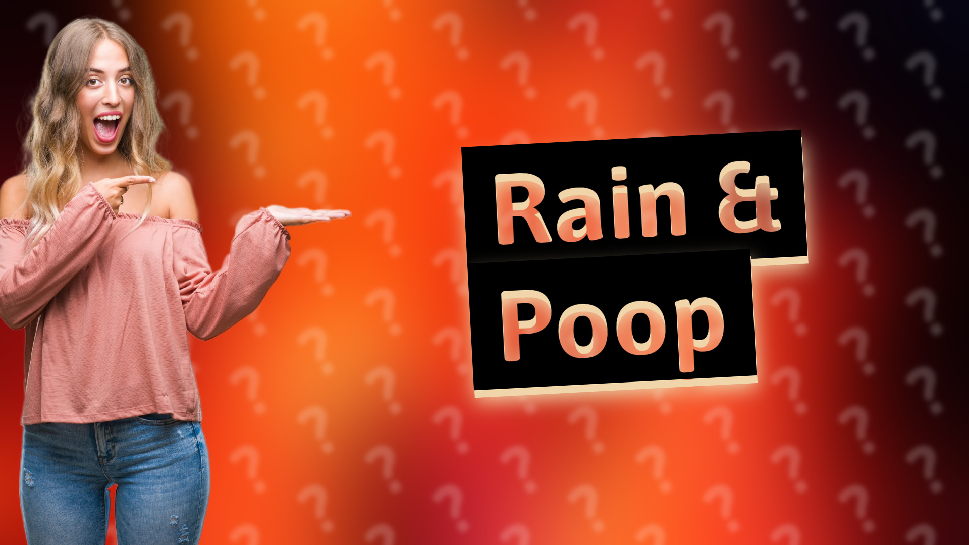 Rain & Poop