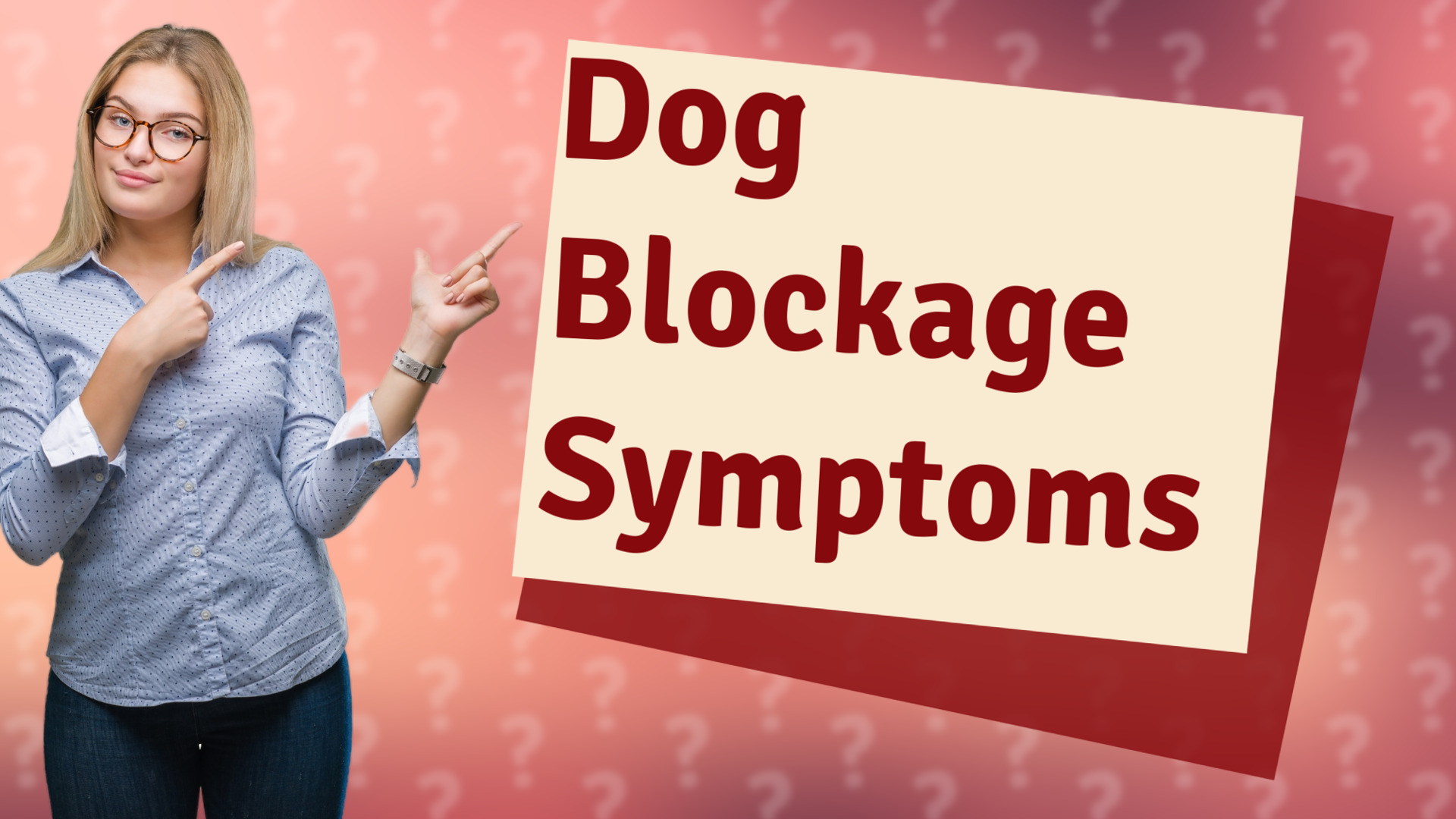 Dog Blockage Symptoms