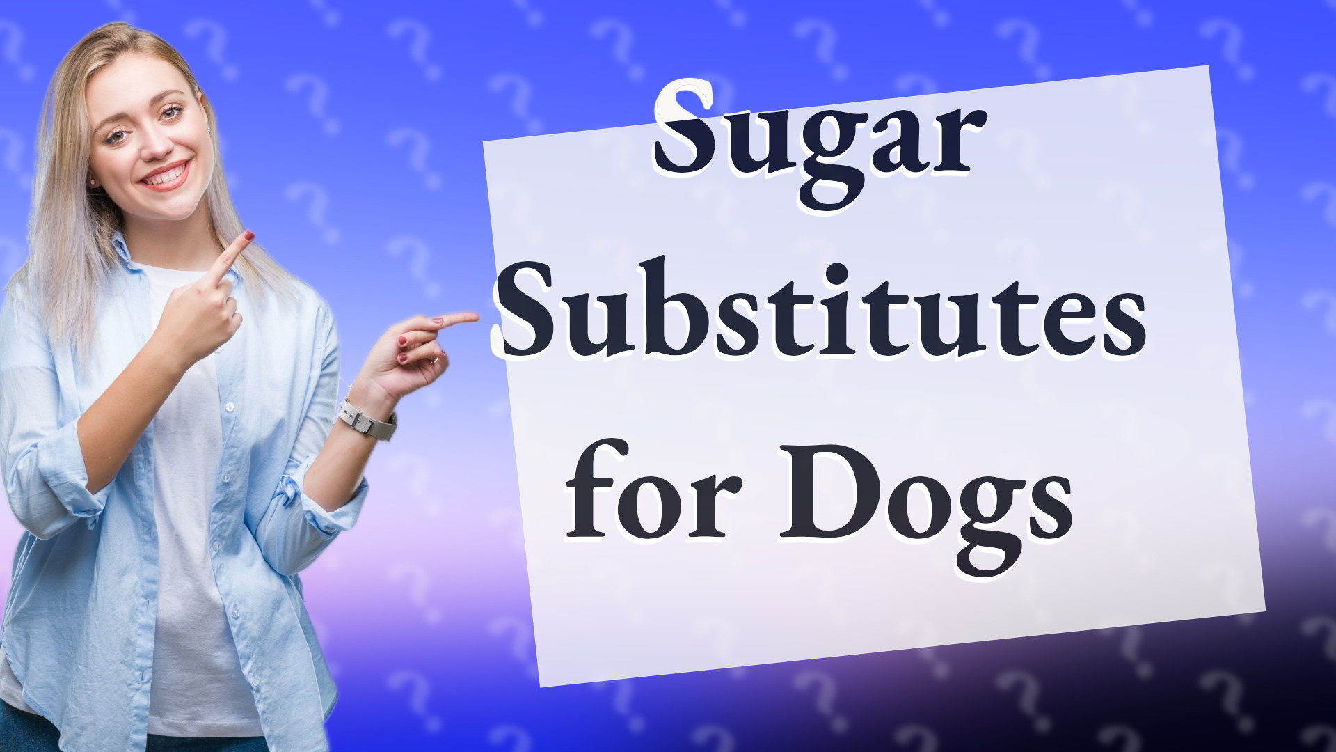 Sugar Substitutes for Dogs