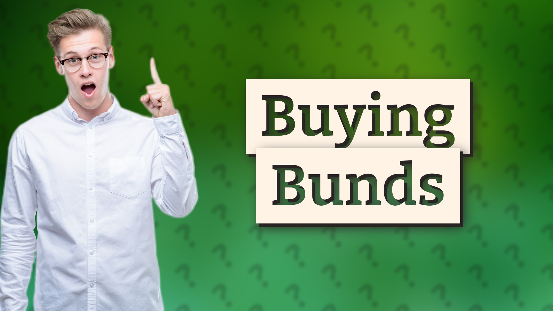 Buying Bunds