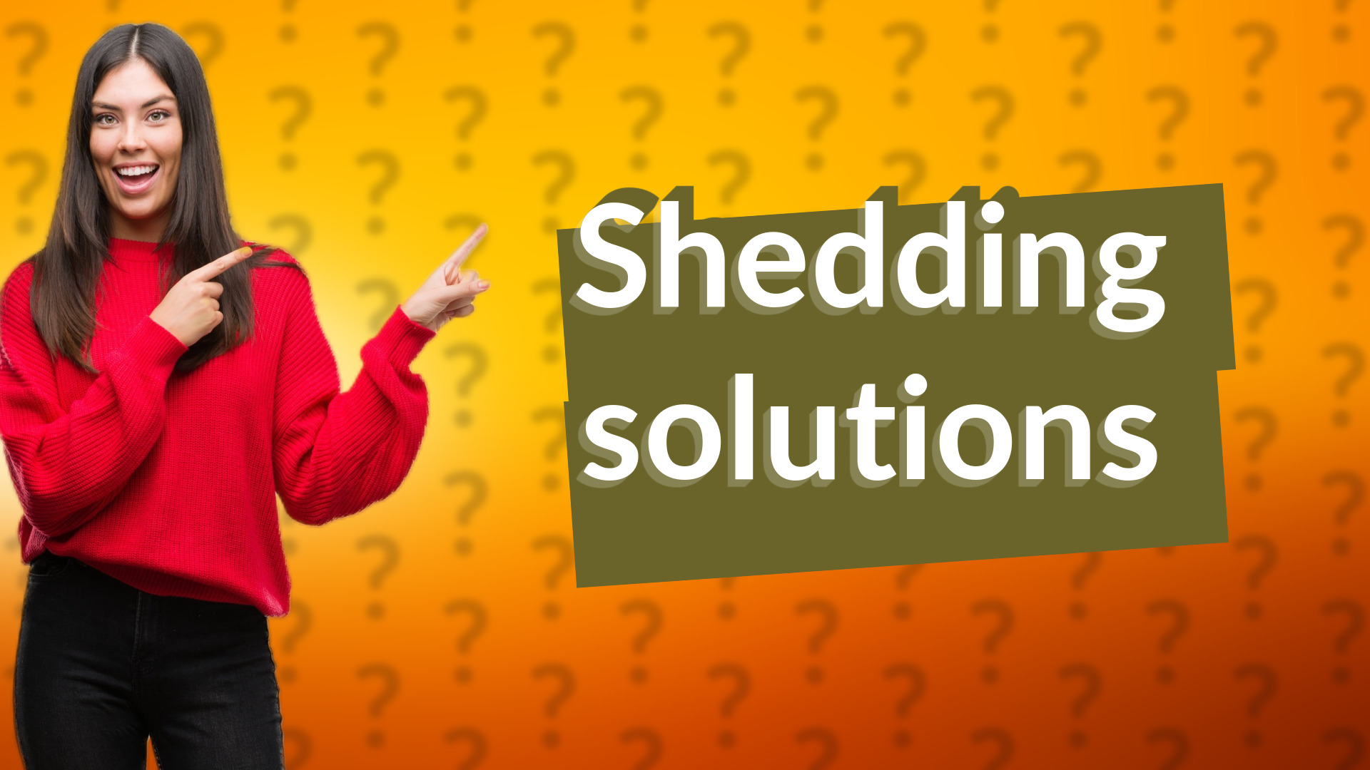 Shedding solutions