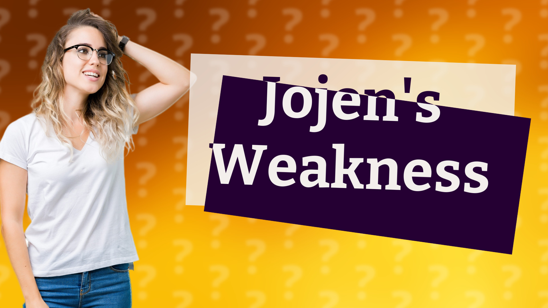 Jojen's Weakness
