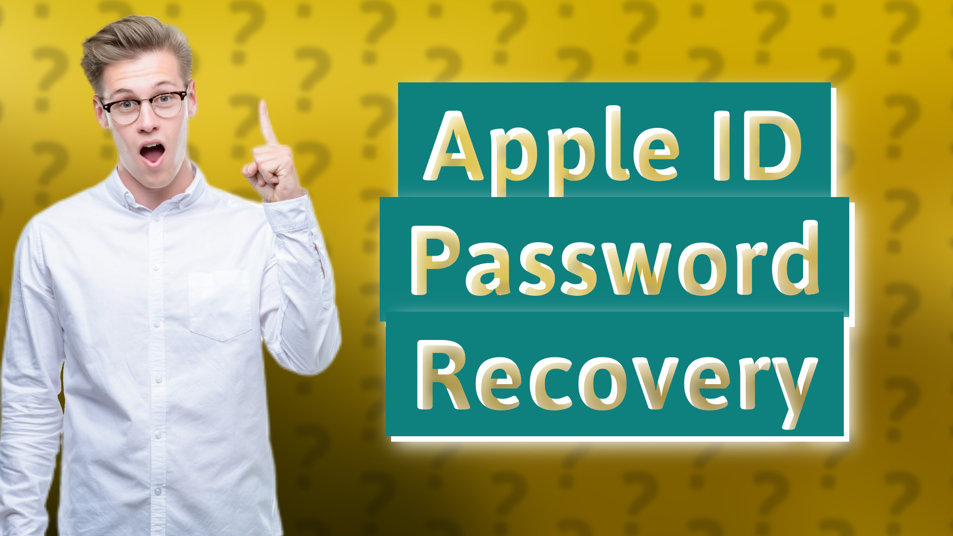 Apple ID Password Recovery