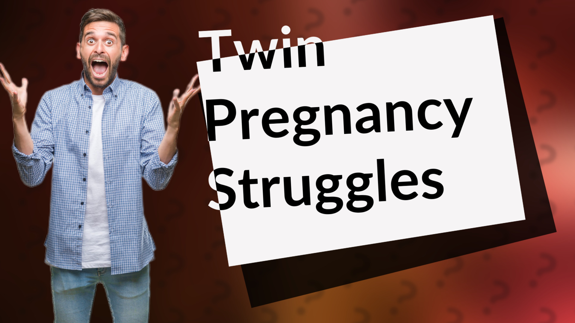 Twin Pregnancy Struggles